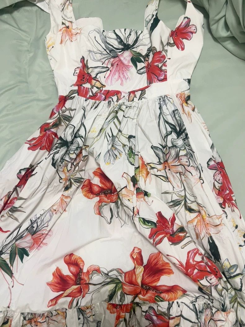 Alexander McQueen Alexander McQUEEN size 36 Printed dress 2505-Nextarrow Size S / US 4 / IT 40 - 3 Thumbnail