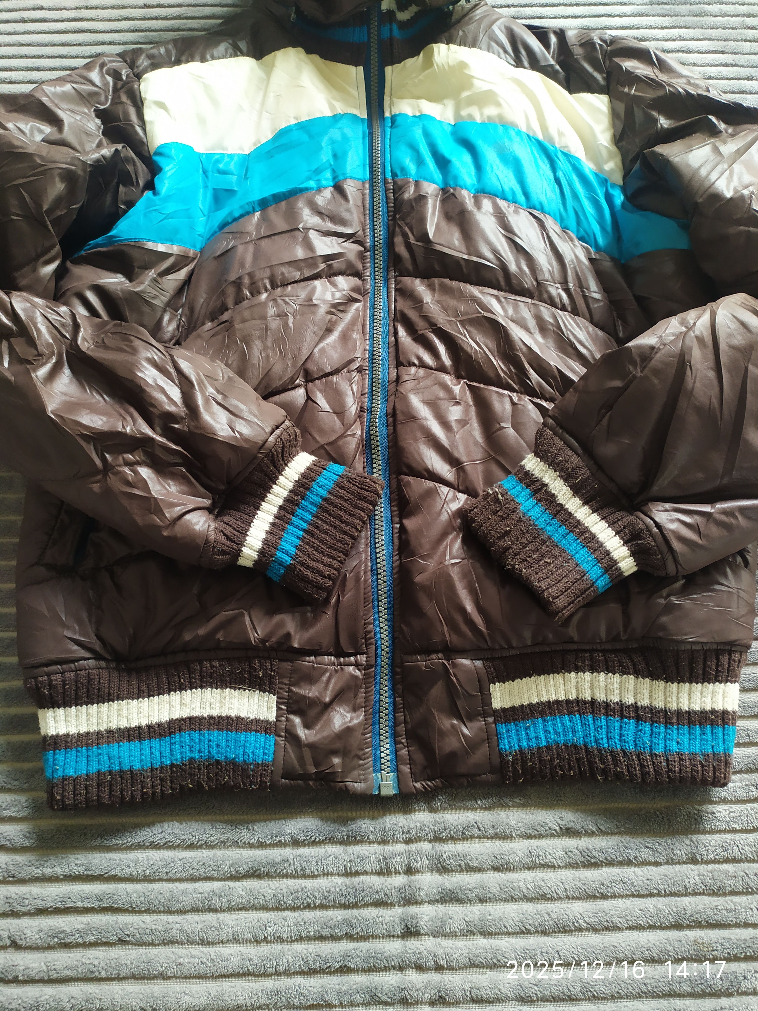 If Six Was Nine 2000s Japanese icca fur puffer jacket Size US L / EU 52-54 / 3 - 5 Thumbnail
