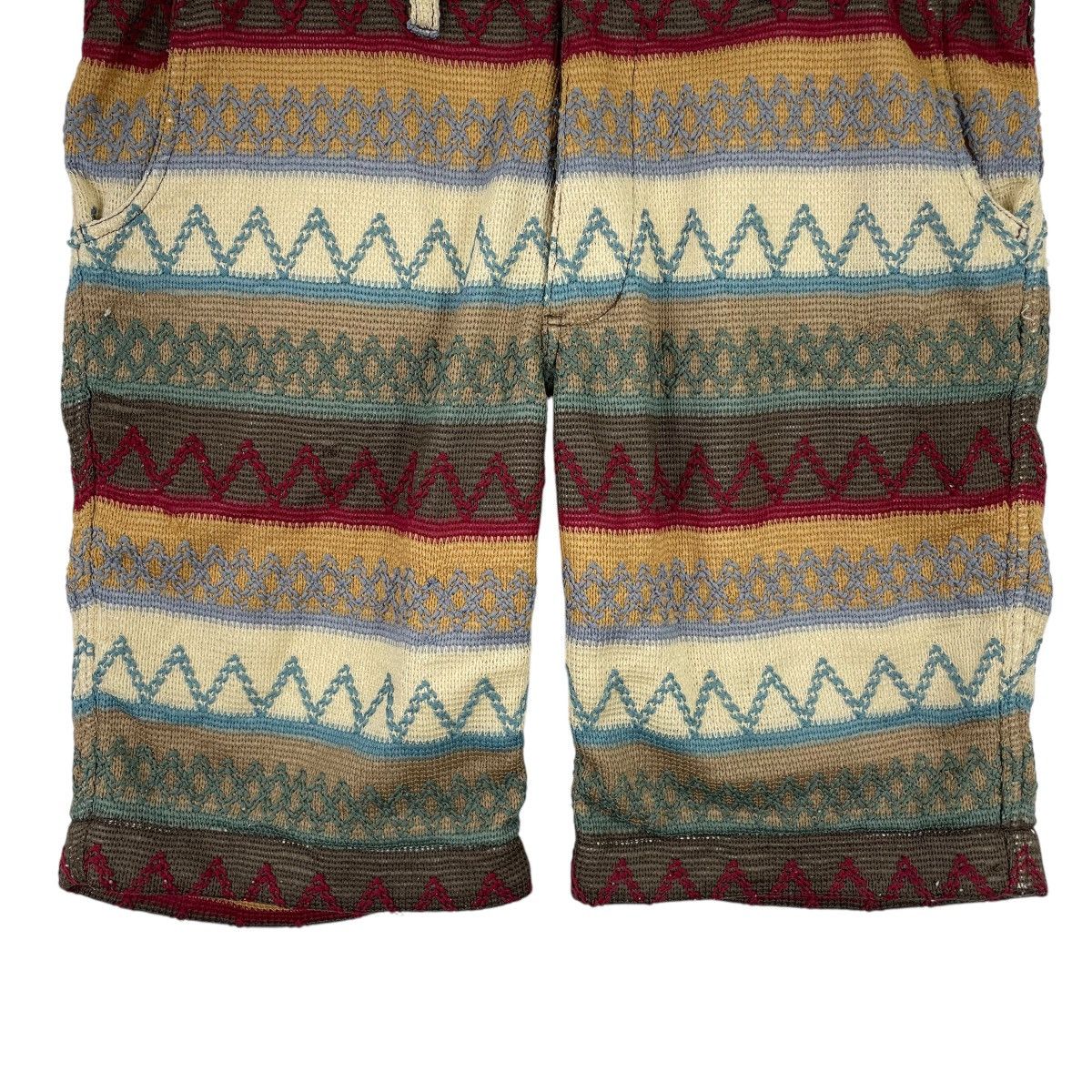 Japanese Brand Who's Who Gallery Japan Native Navajo Short Pants Size US 36 / EU 52 - 5 Thumbnail
