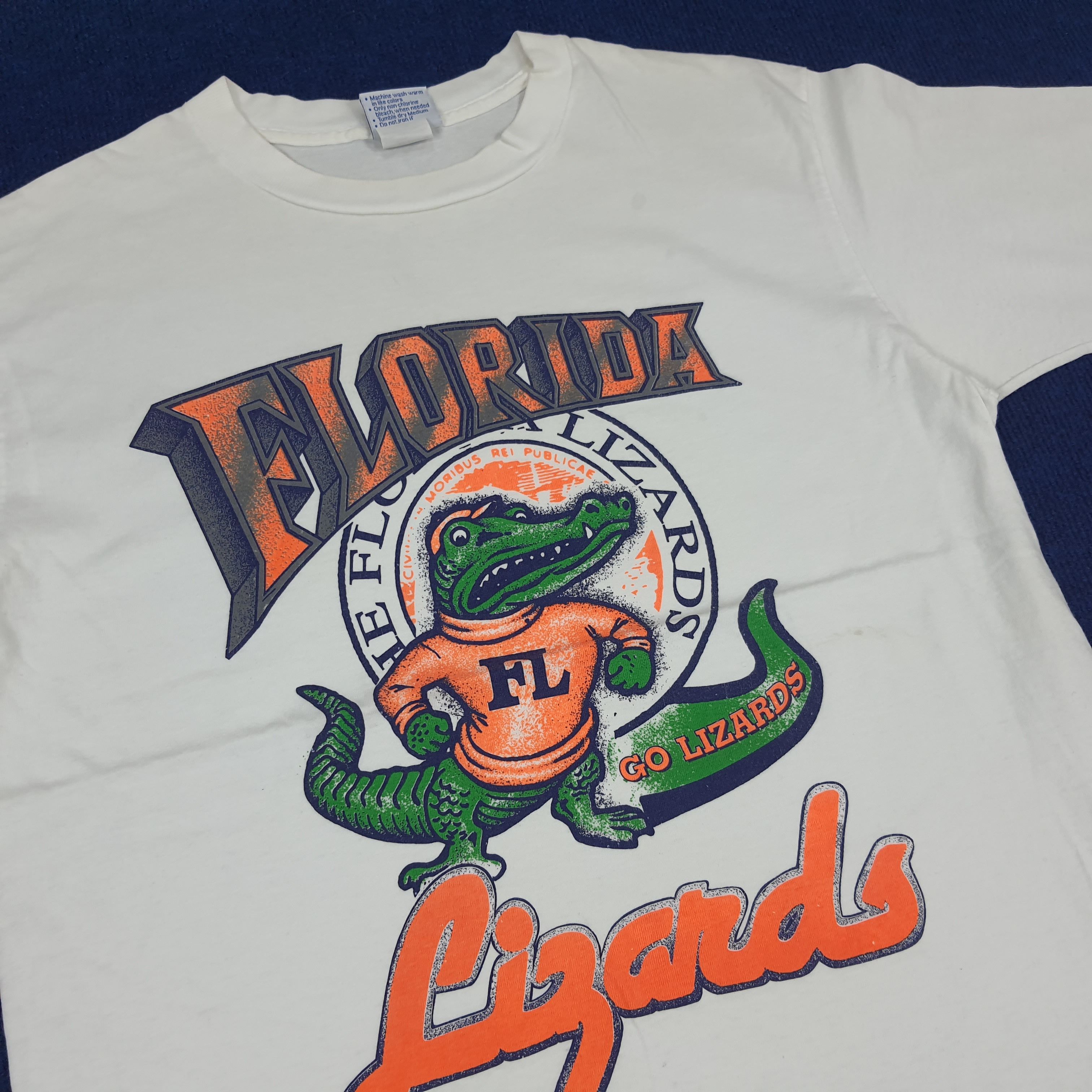Vintage Vintage The Florida Lizards America Sports Team T-shirt Size US L / EU 52-54 / 3 - 2 Thumbnail