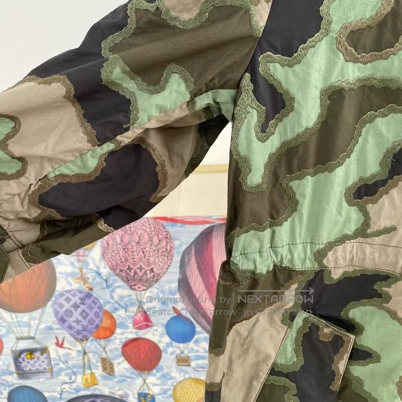 Valentino Valentino Camouflage embroidered jacket Size S / US 4 / IT 40 - 6 Thumbnail