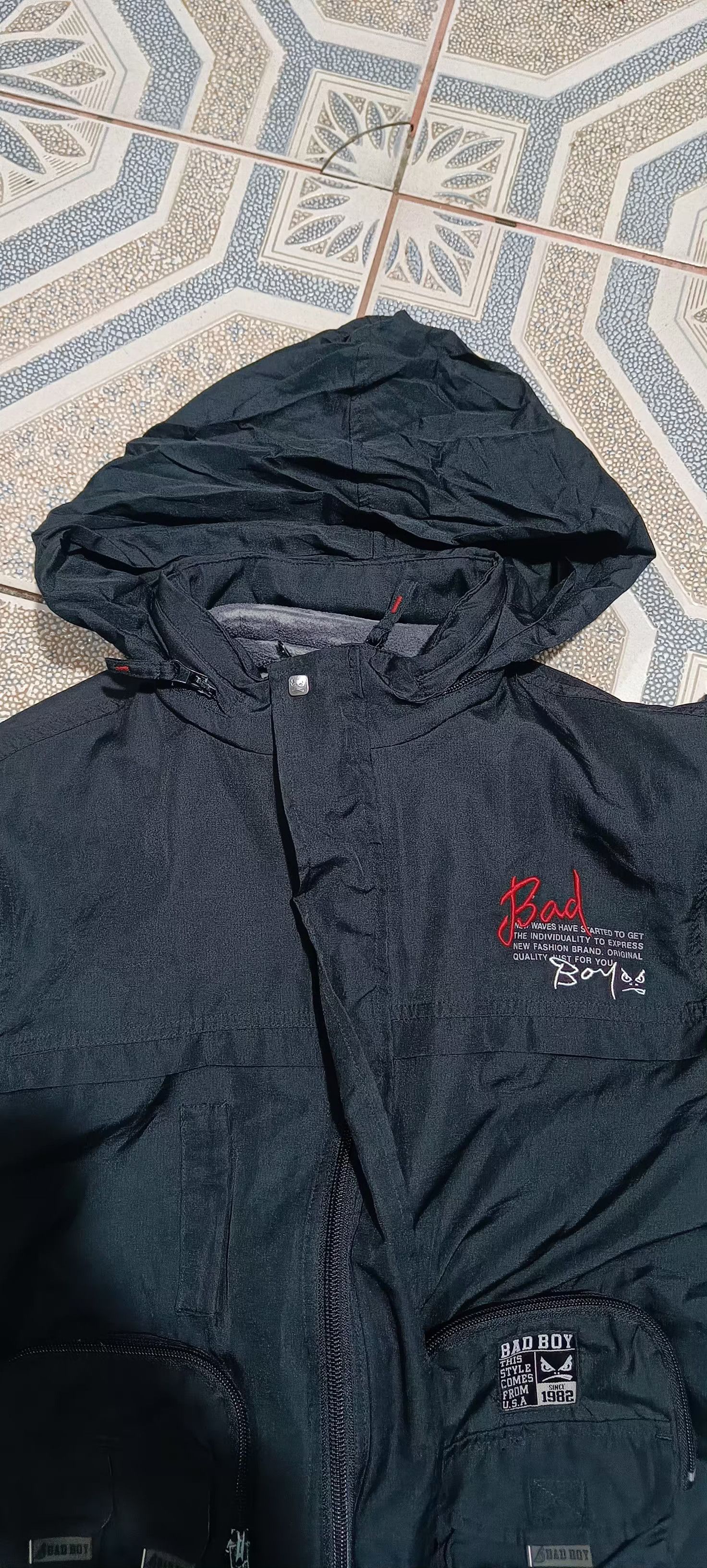 Japanese Brand 💥 VINTAGE BAD BOY💥 jacket for kids-130 Size US XXS / EU 40 - 12 Thumbnail