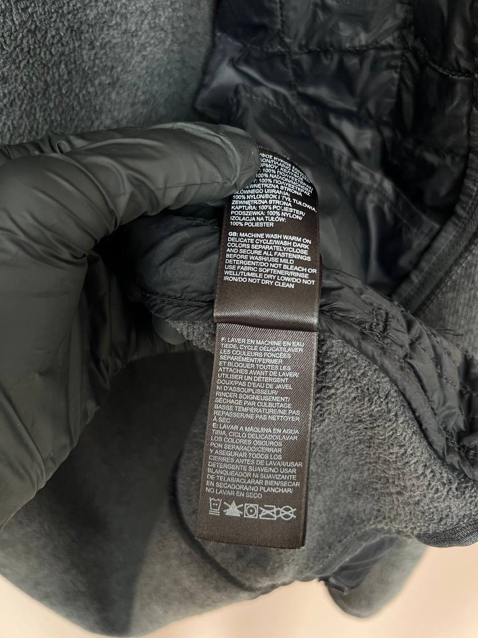 The North Face The North Face Dark Grey Thermoball Jacket Hybrid Size M/L Size US L / EU 52-54 / 3 - 14 Thumbnail