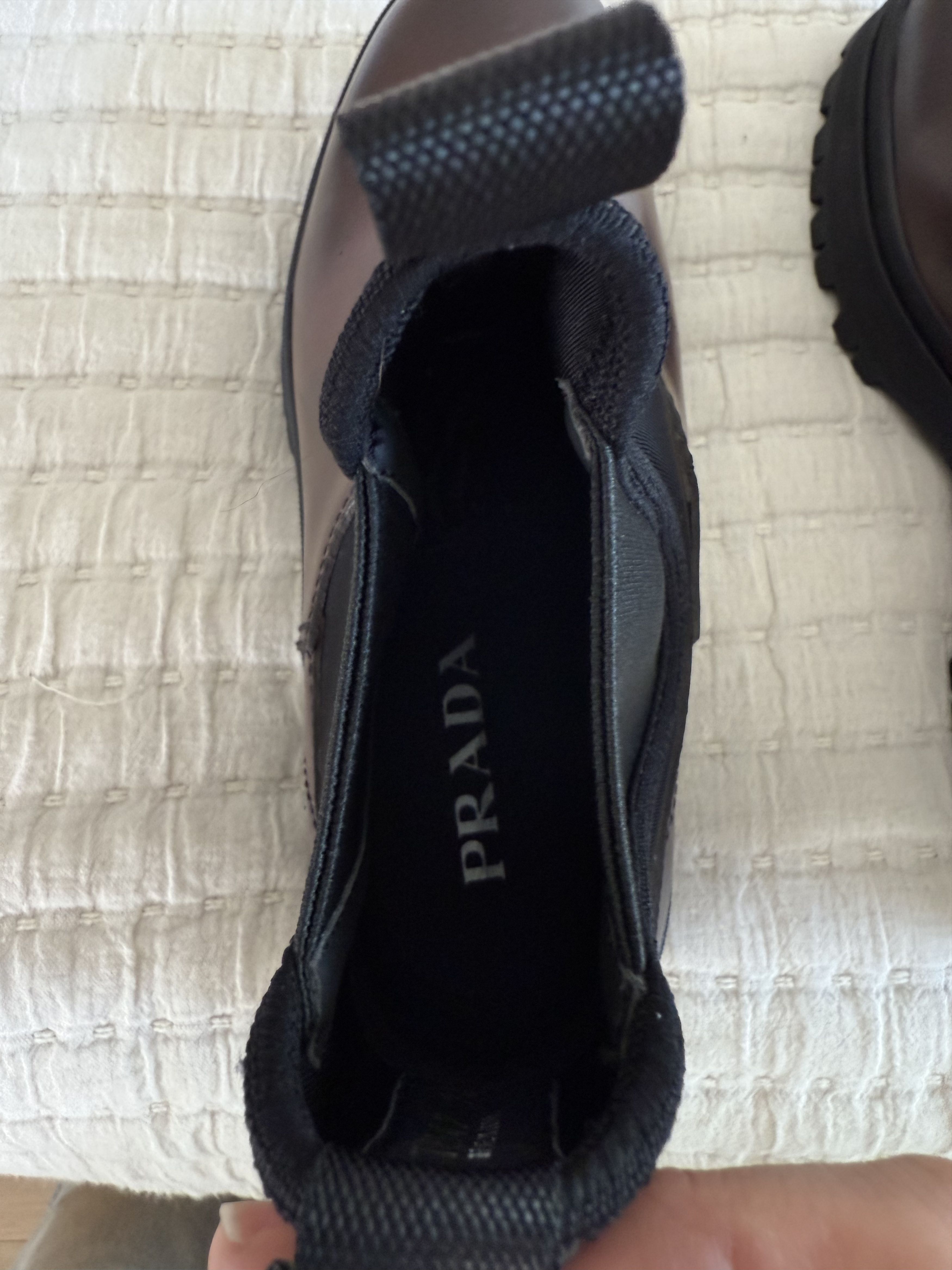 Prada Prada Leather Chelsea Boot Size US 11 / EU 44 - 5 Thumbnail