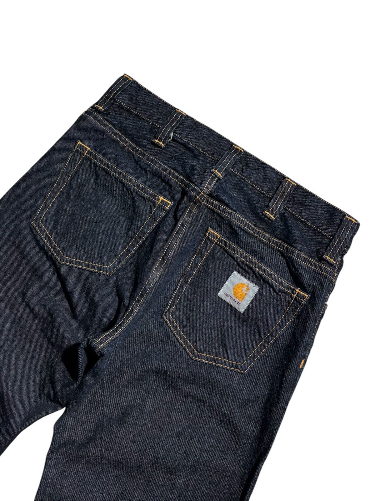 Carhartt Carhartt Indigo Jeans Rockin Pants Straight Big Logo Rap Size US 30 / EU 46 - 2 Thumbnail