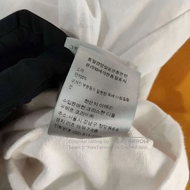 Dior Dior Pure cotton T-shirt Size US M / EU 48-50 / 2 - 6 Thumbnail