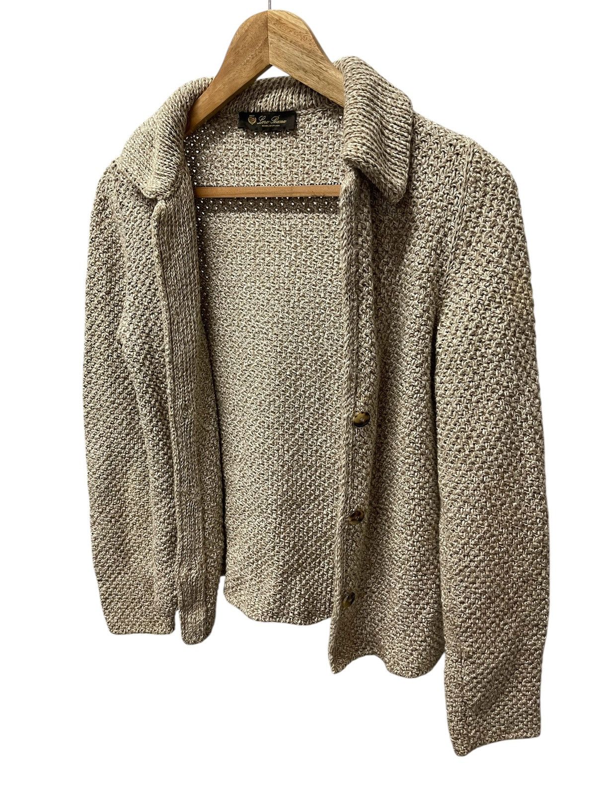 Loro Piana Loro Piana Knitted Pattern Jacket Size S / US 4 / IT 40 - 2 Thumbnail
