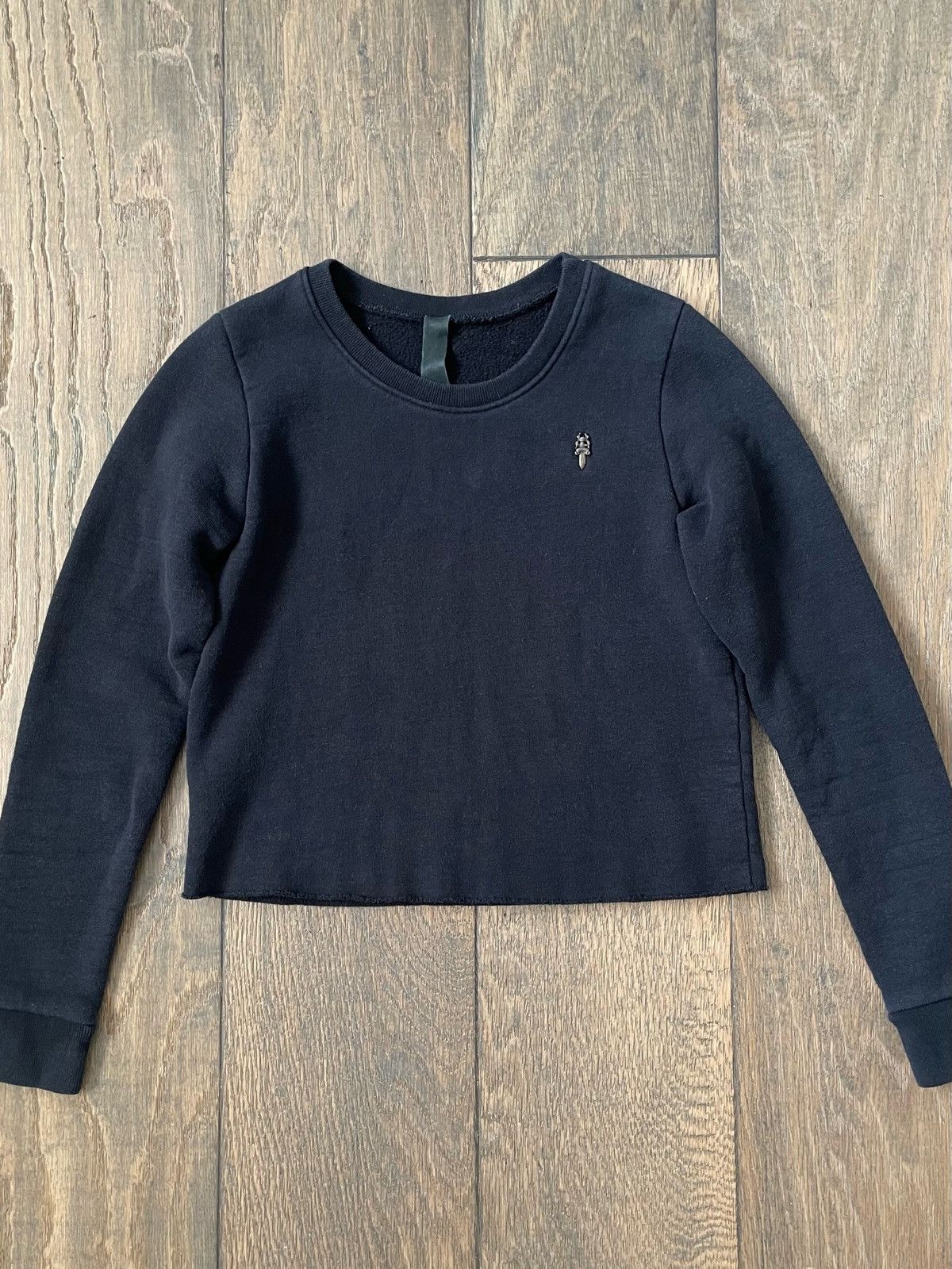 Chrome Hearts Chrome Hearts Cross Patched Dagger Cropped Sweater Size M / US 6-8 / IT 42-44 - 1 Thumbnail