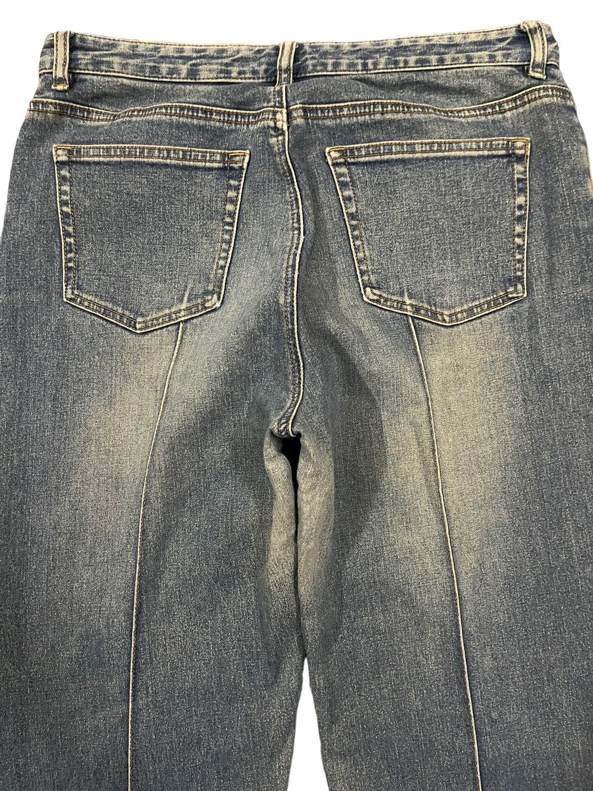 14th Addiction Vintage Japanese Brand Blue Wash Style Baggy Jeans Size US 30 / EU 46 - 4 Thumbnail