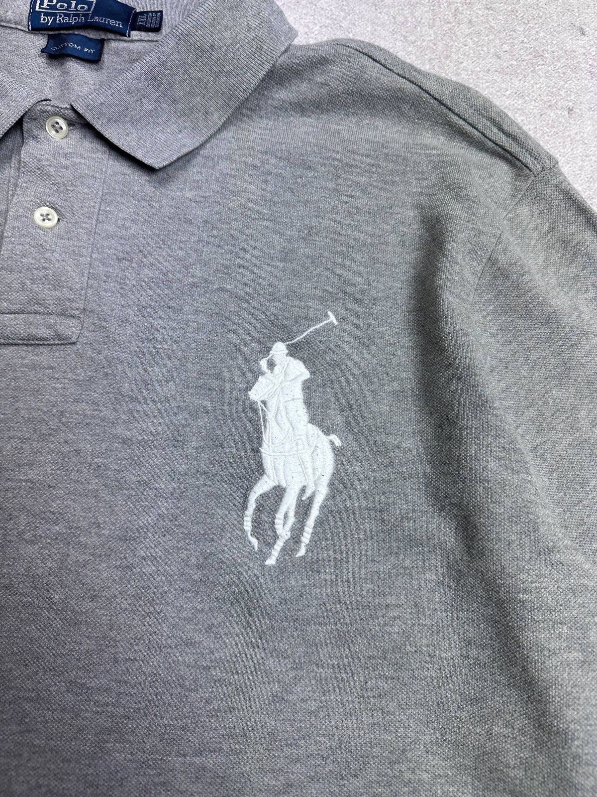Polo Ralph Lauren Vintage Polo Ralph Lauren Big Pony Rugby Longsleeve Shirt Size US XXL / EU 58 / 5 - 6 Thumbnail