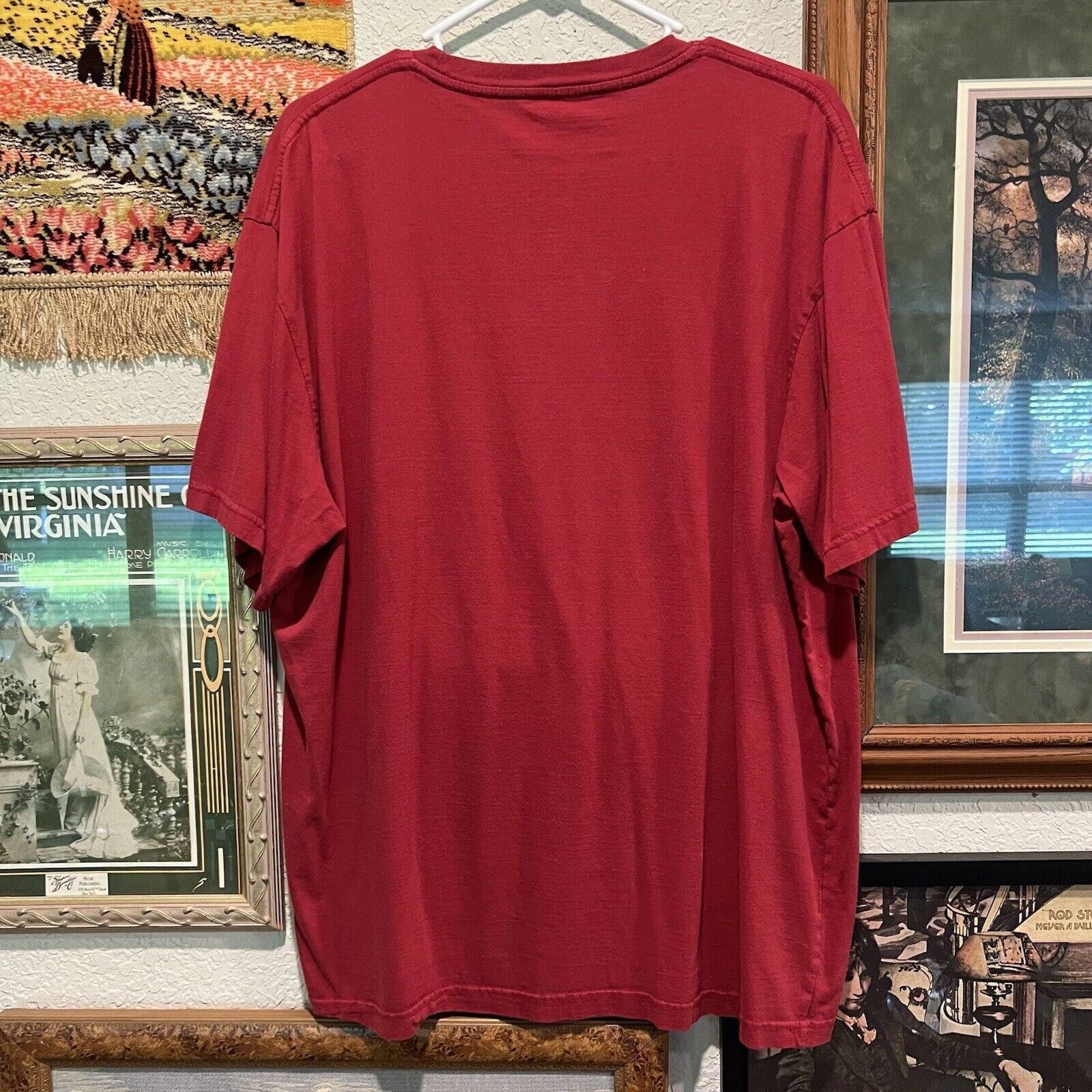 Ecko Unltd. Vintage 00’s Marc Ecko Cut And Sew Red Skull Shirt Size 2XL Size US XXL / EU 58 / 5 - 4 Thumbnail