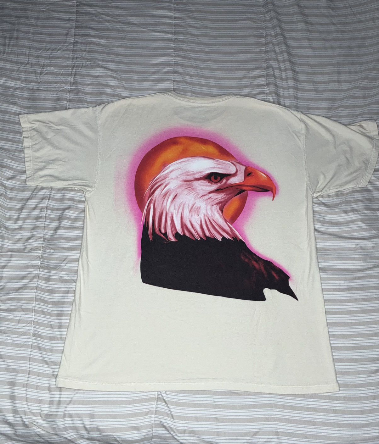 Travis Scott Travis Scott Hood Toyota Birds Eagle Tee Size US XL / EU 56 / 4 - 4 Thumbnail