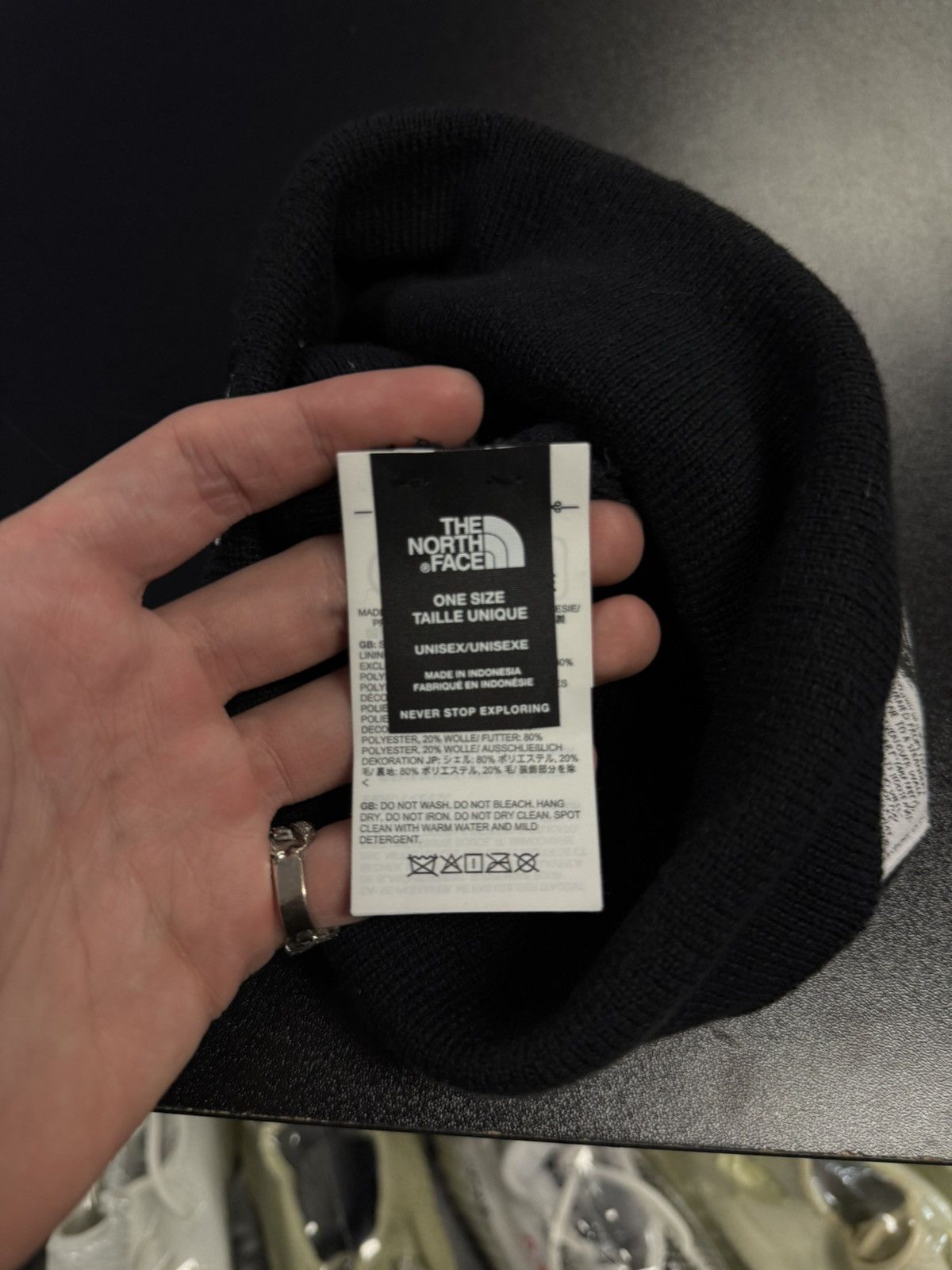 Supreme × The North Face Supreme x The North Face Hat Beanie Black Pre Owned 🧼 Size ONE SIZE - 11 Thumbnail