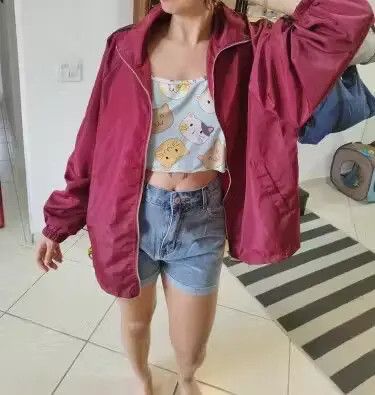 Japanese Brand BF Style Chic Harajuku Sun-proof Jacket Size XXL / US 16-18 / IT 52-54 - 2 Thumbnail