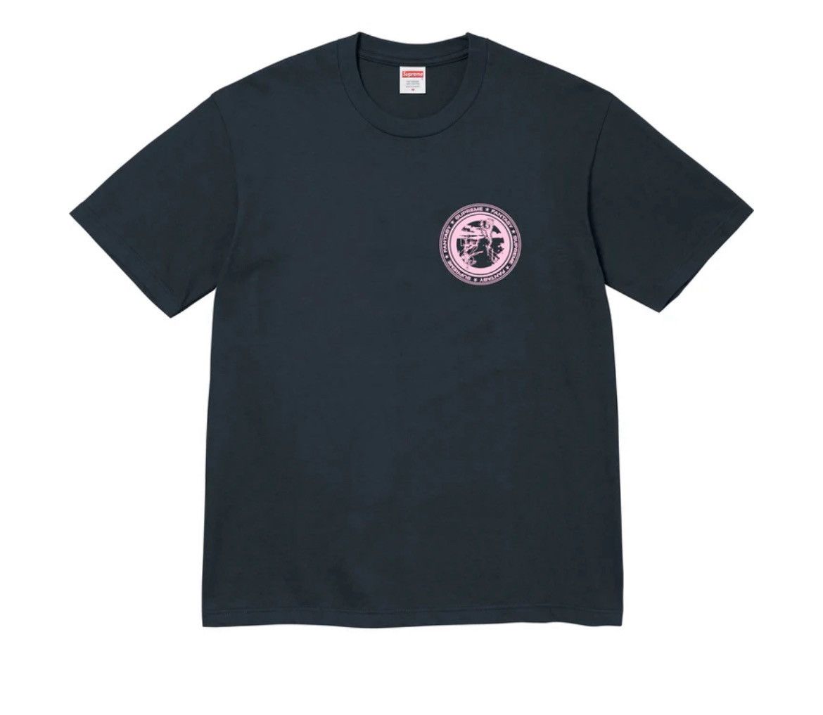 Supreme Supreme Devotion Tee Navy Blue FW25 Size US M / EU 48-50 / 2 - 2 Thumbnail