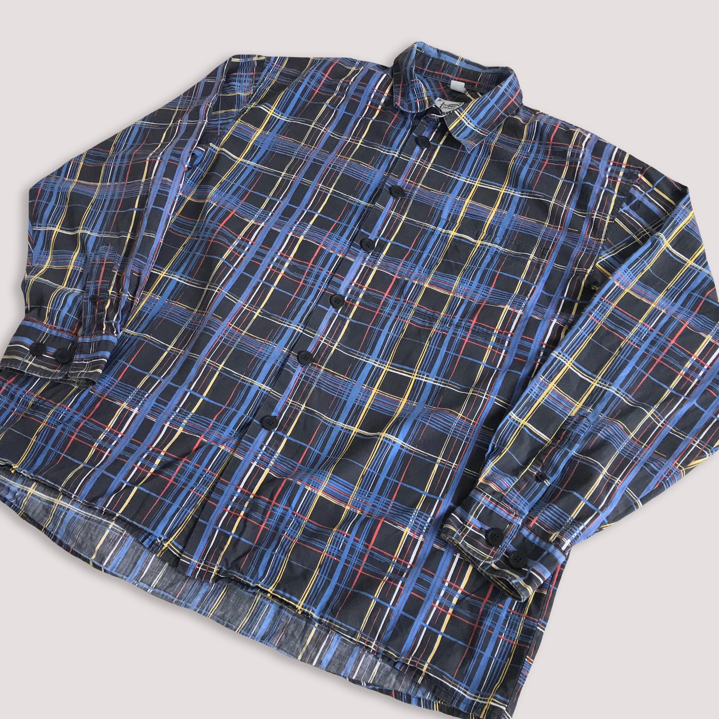Vintage 90s JACQUES LORANT Button Up Shirt Long Sleeve Striped Size US XXL / EU 58 / 5 - 7 Thumbnail