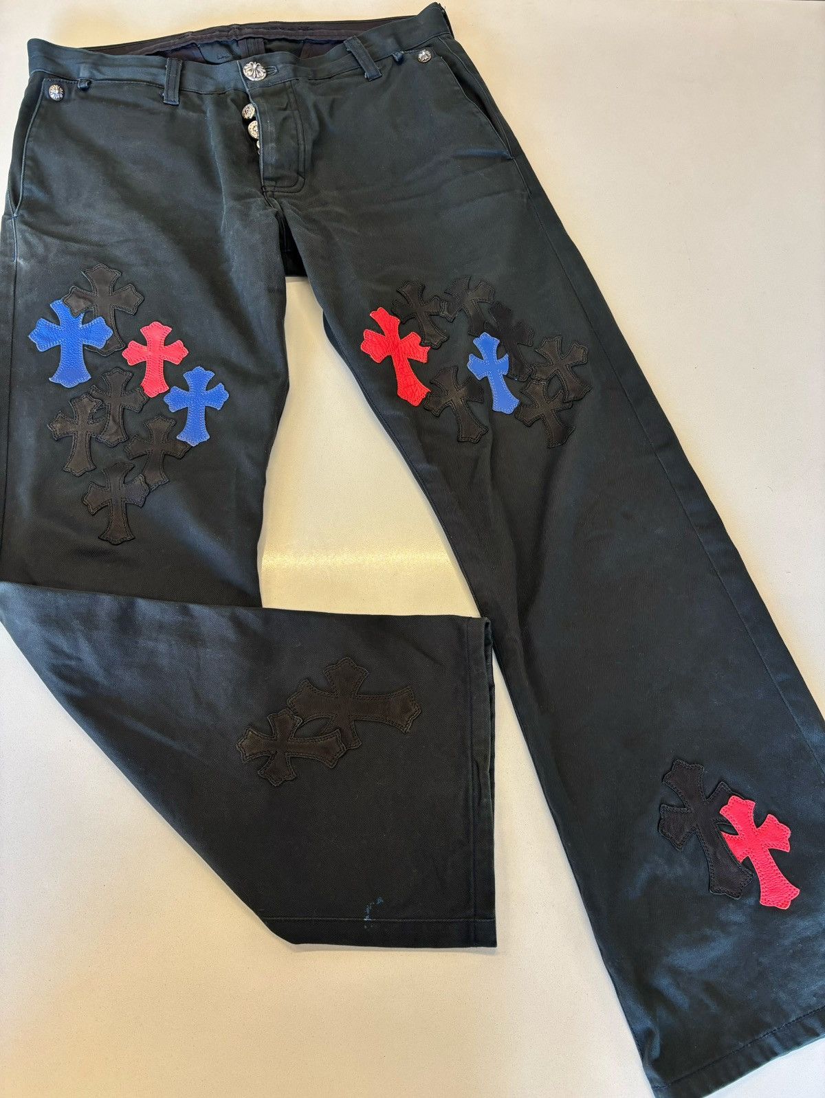 Chrome Hearts Chrome hearts patches chino Size US 34 / EU 50 - 1 Thumbnail