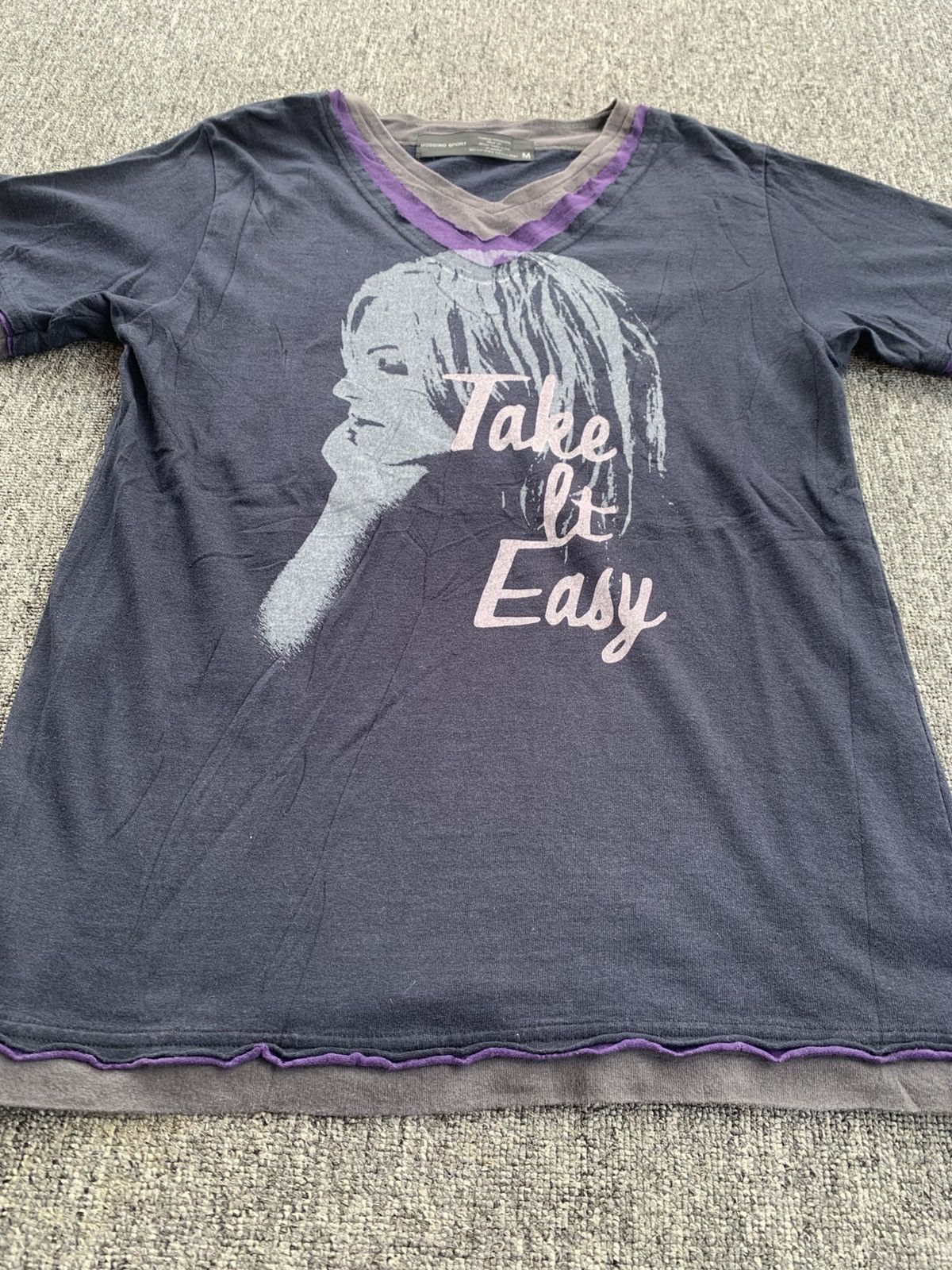 GOA Mossimo Sport Take it Easy Gothic Tshirt Size US L / EU 52-54 / 3 - 6 Thumbnail