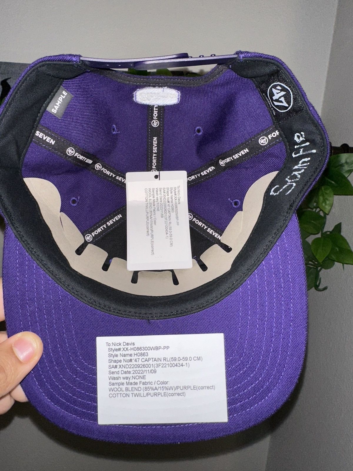 Other Claima sample 47 brand hat. Size ONE SIZE - 5 Thumbnail