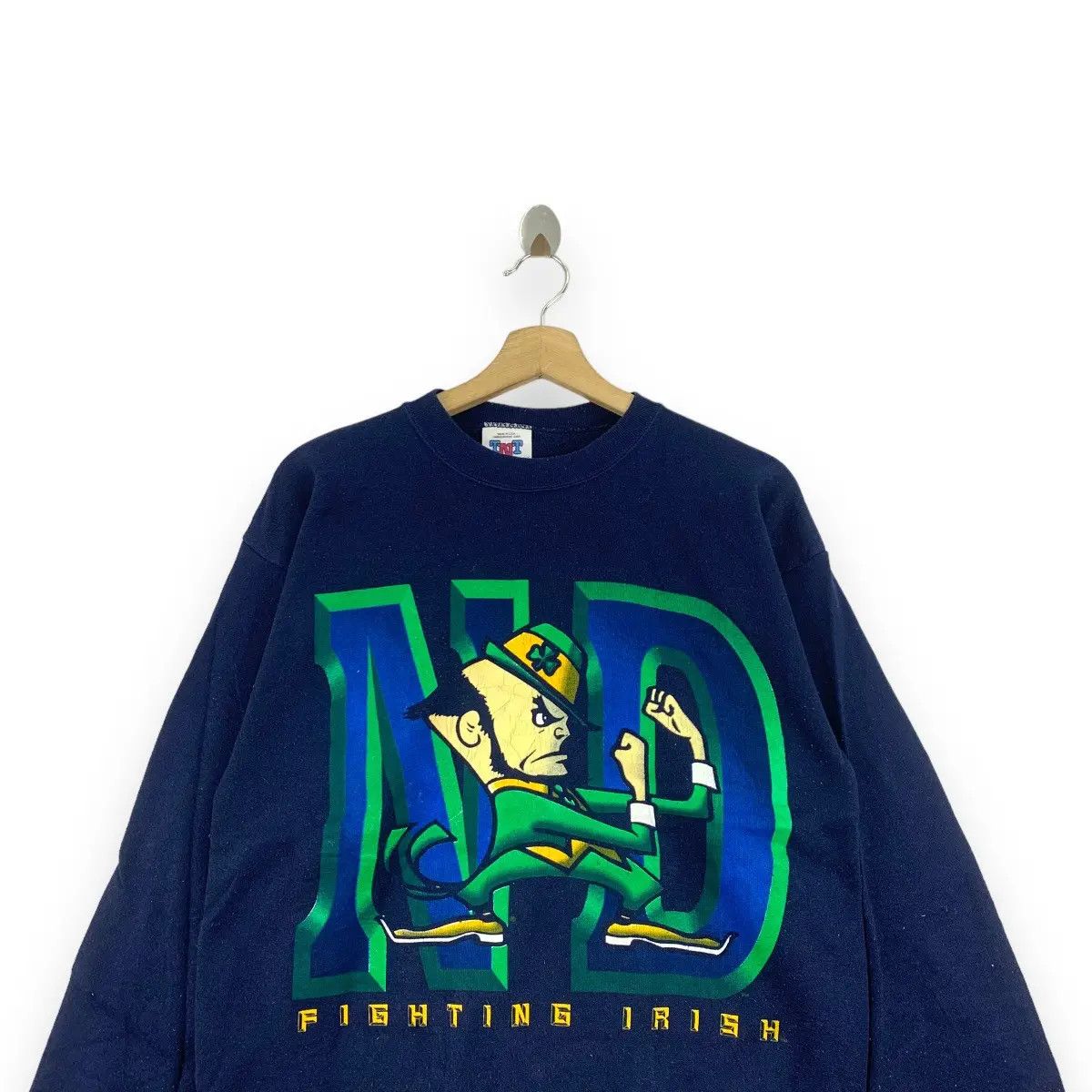 NFL Vintage 80’ NFL NOTRE DAME Fighting Irish Football Size L / US 10 / IT 46 - 2 Thumbnail