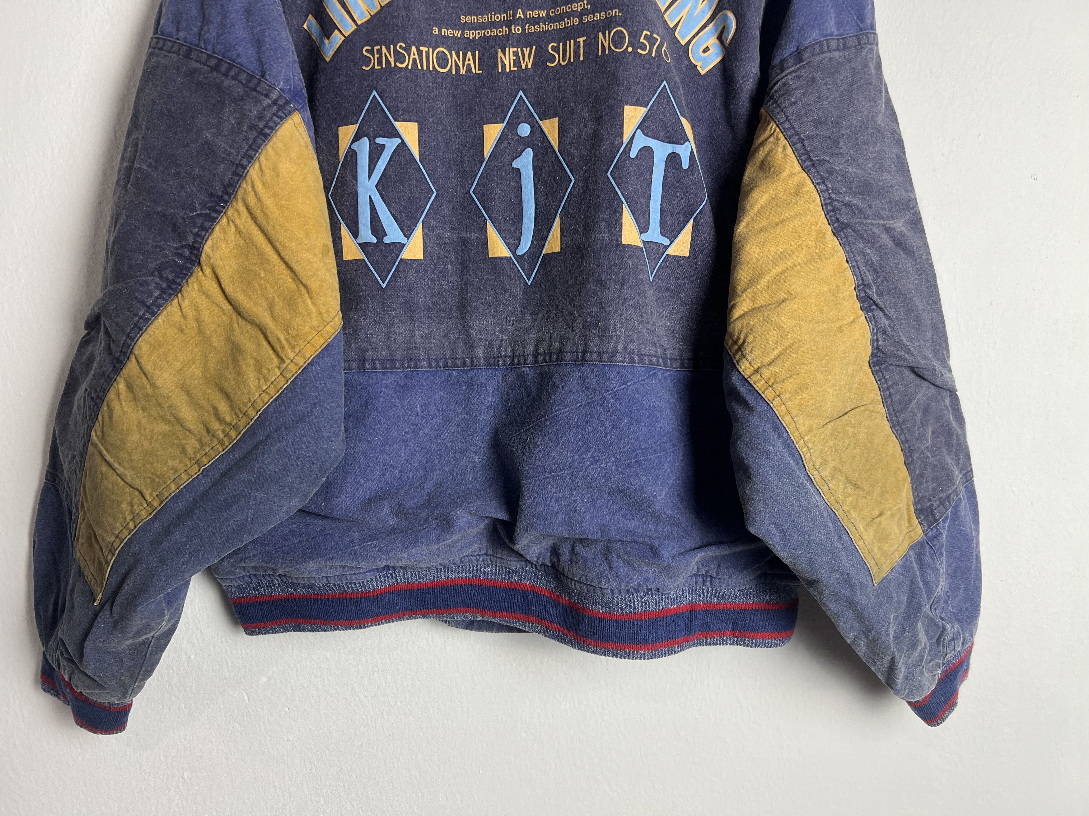 Japanese Brand Vintage KJC Limited Pressing Bomber Jacket Size US M / EU 48-50 / 2 - 10 Thumbnail