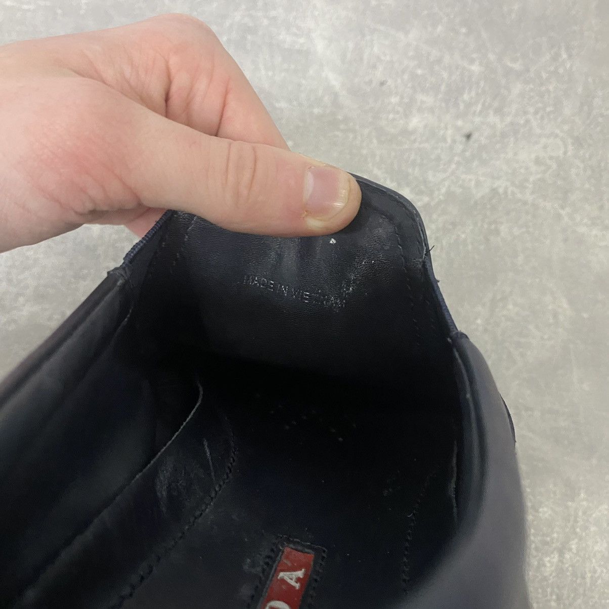 Prada Vintage Prada Shoes Leather Sneakers Slip-on Size US 8 / EU 41 - 8 Thumbnail