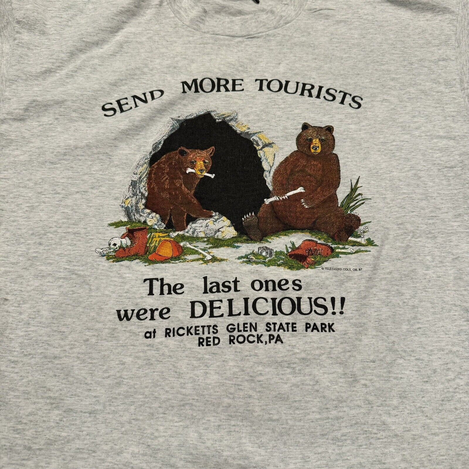 Other Vintage 80s Funny Graphic Print Comical Shirt Bears Size XL Size US XL / EU 56 / 4 - 2 Thumbnail