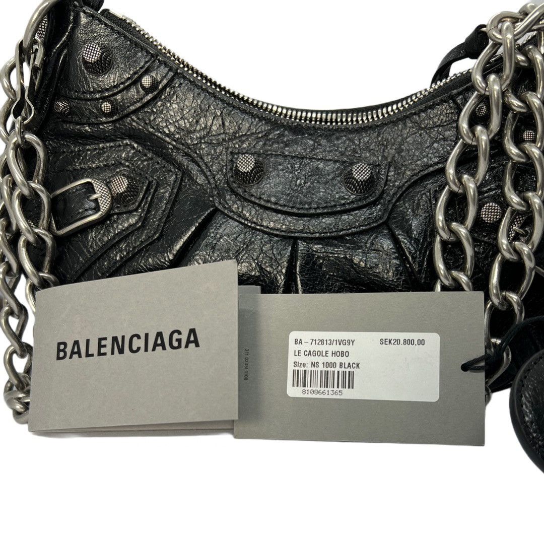 Balenciaga Balenciaga Le Cagole XS Shoulder Bag W/Chain Size ONE SIZE - 6 Thumbnail