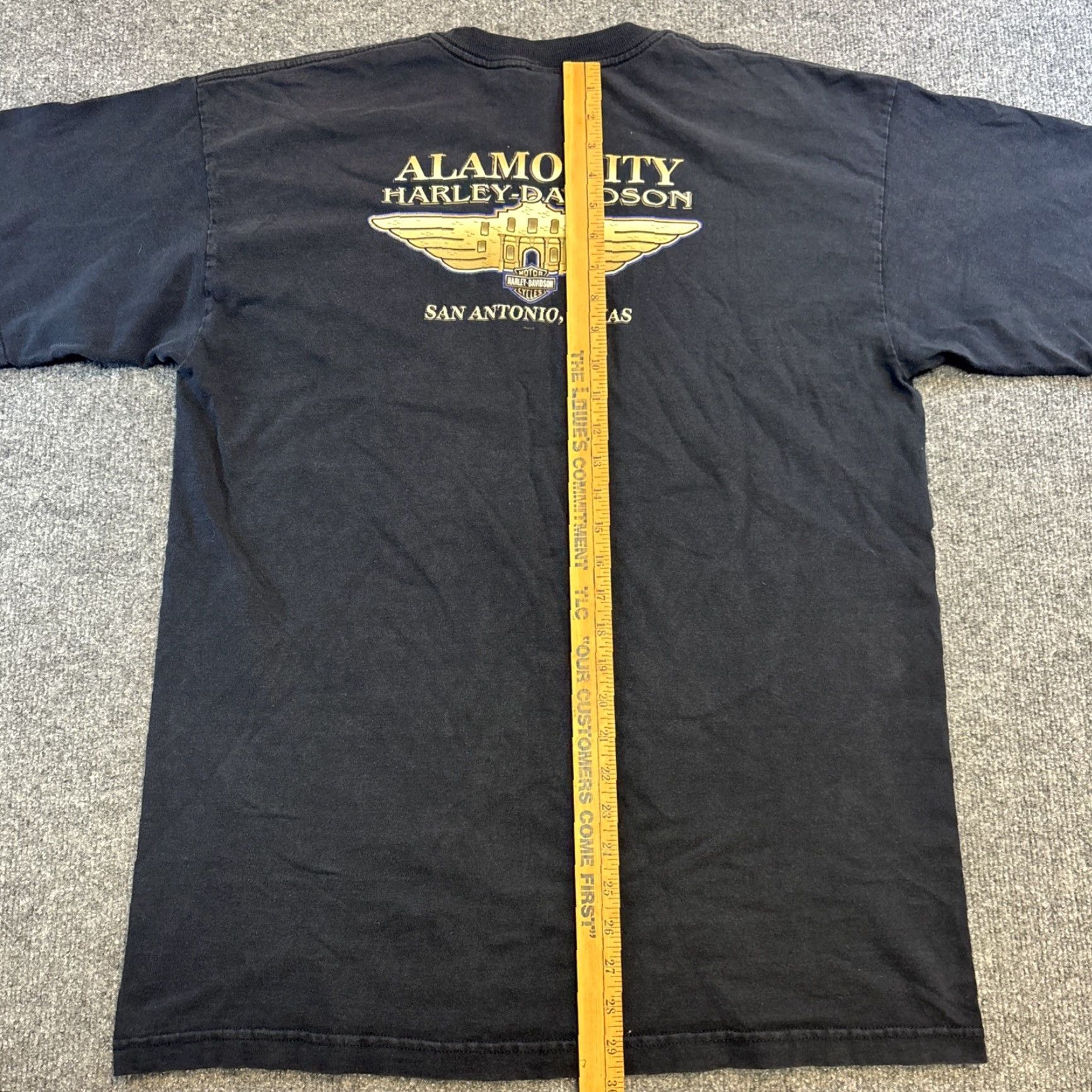 Harley Davidson VINTAGE Harley-Davidson Shirt XL Men Black Alamo City San Antonio Texas Y2k Tee Biker Bird City Motorcycle Short Sleeve Crew Neck Glove? Size US XL / EU 56 / 4 - 8 Thumbnail
