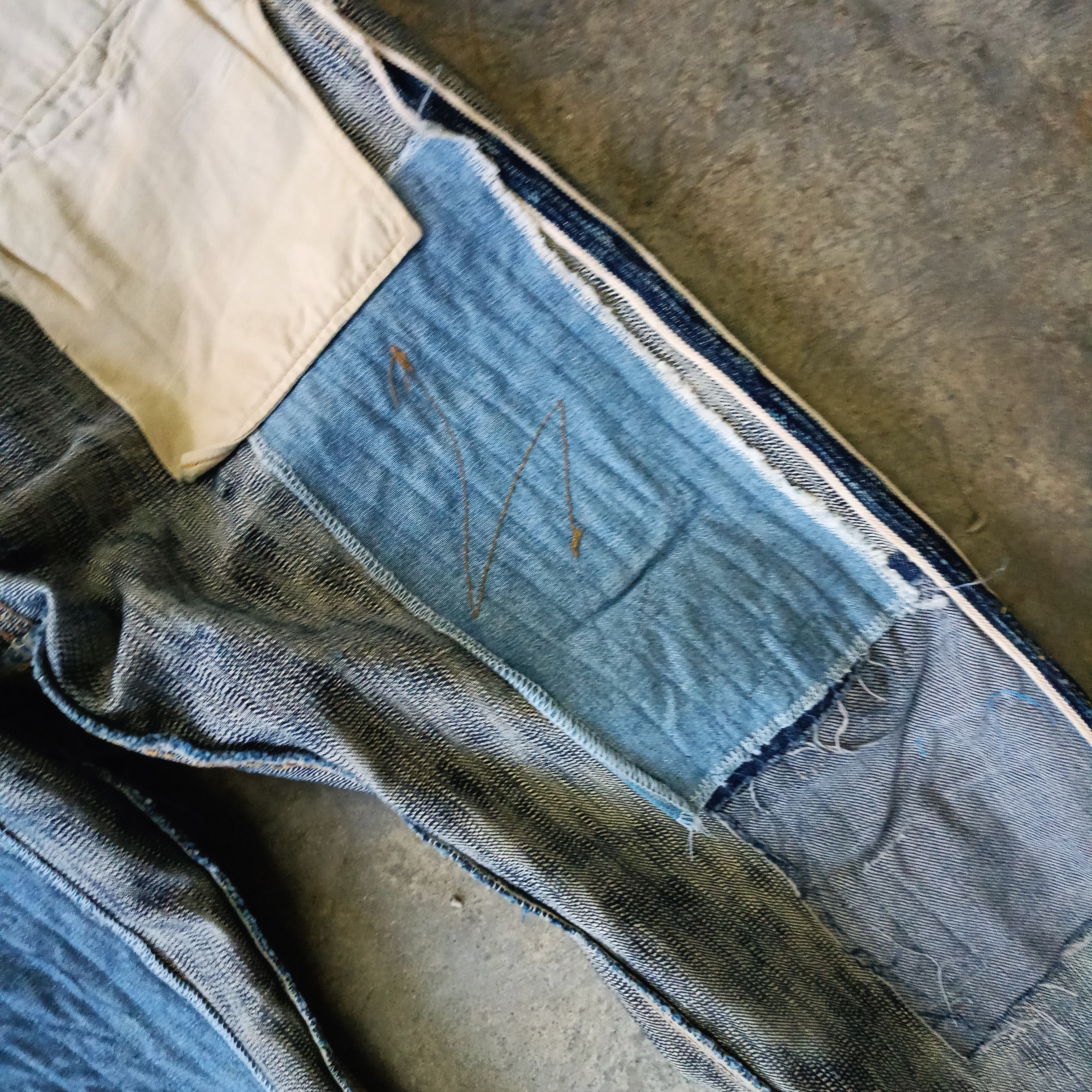 Eternal Eternal Distressed Denim Japanese Brand Size US 31 - 19 Thumbnail