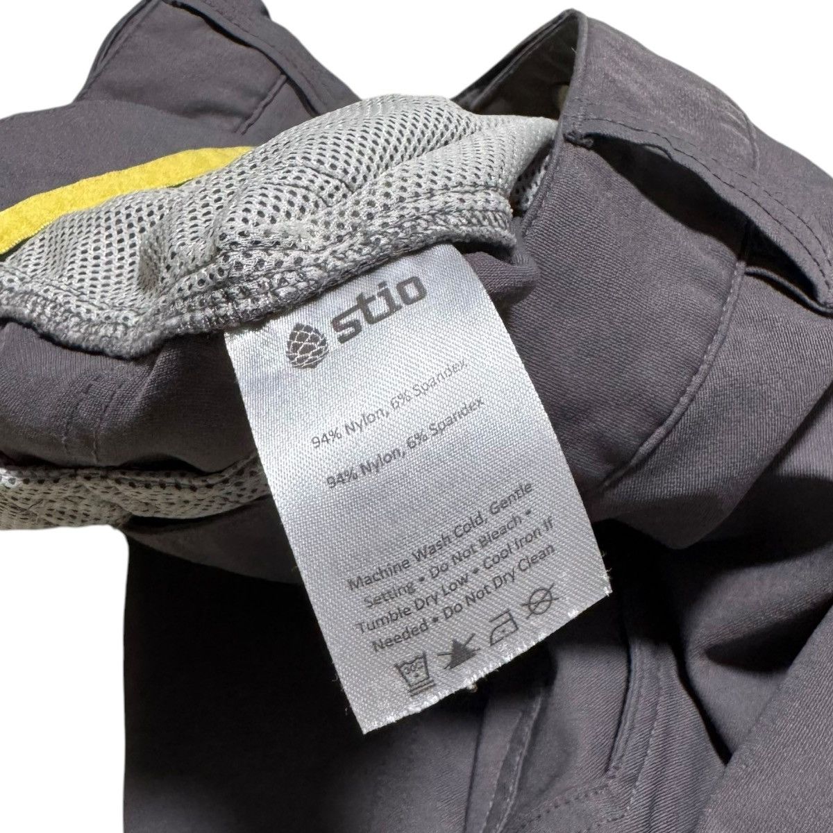 Stio STIO Pants Gray Coburn Nylon Stretch Hiking Outdoors 38x33 Size US 38 / EU 54 - 6 Thumbnail