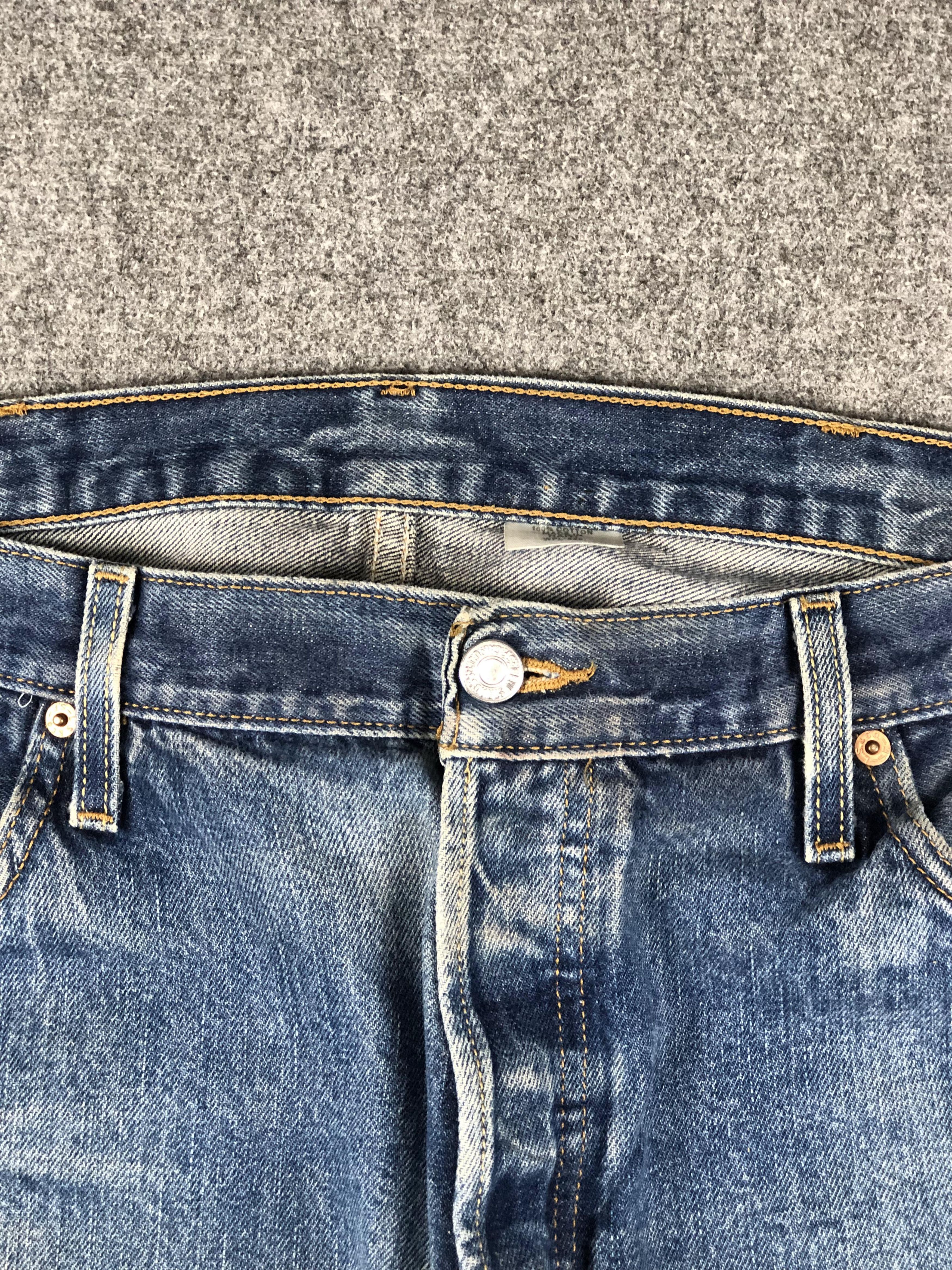 Levi's × Vintage Vintage Levis 501 Faded Blue Jeans DP2286 Size US 37 - 9 Thumbnail