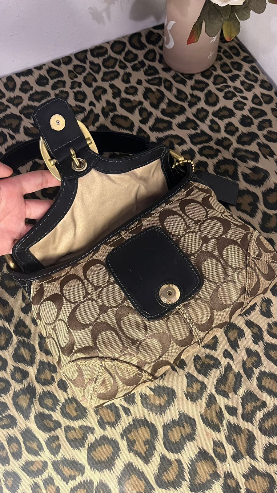 Coach Bleecker Legacy Flap Soho Bag Y2K