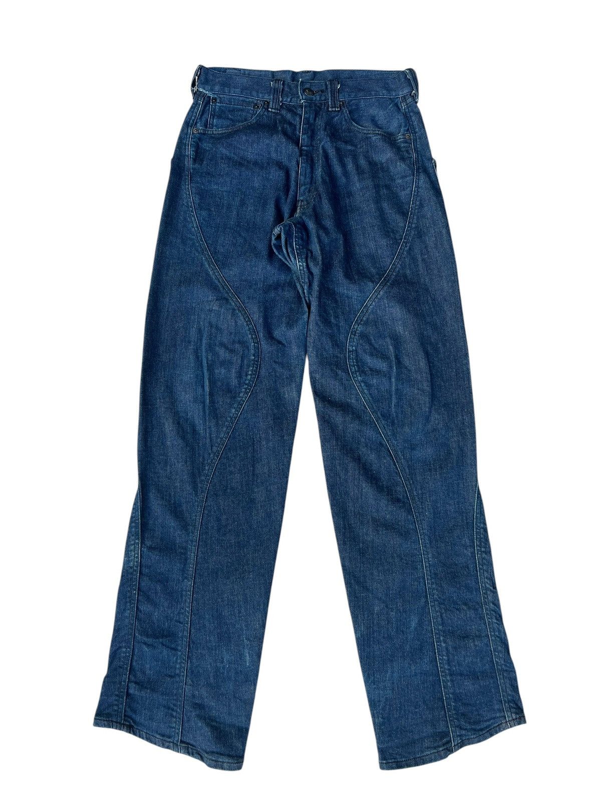 Japanese Brand × Levi's × Vintage Vintage 2006 Levi’s Flu Japan Baggy Denim Jeans Size US 30 / EU 46 - 1 Thumbnail