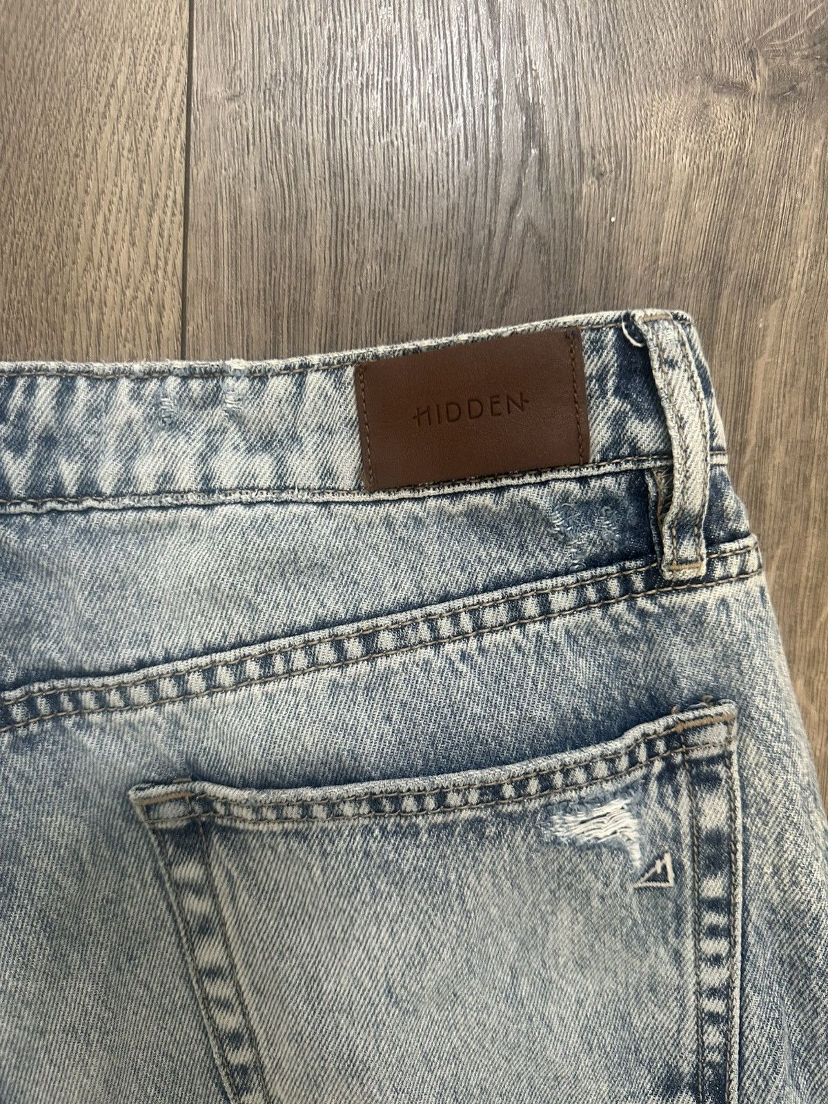HIDDEN Hidden Tracey High Rise Straigh With Front Slit Jeans in 29 Size 29" - 8 Thumbnail