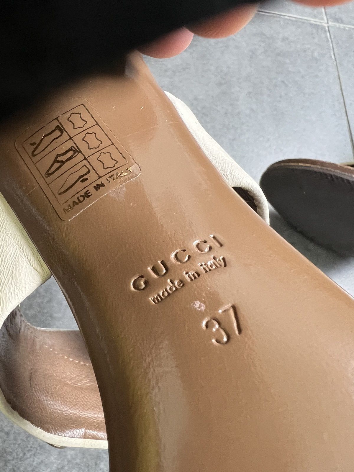 Gucci Vintage Gucci horsebit sandals Heels With Strap Ankle Size US 7 / IT 37 - 8 Thumbnail