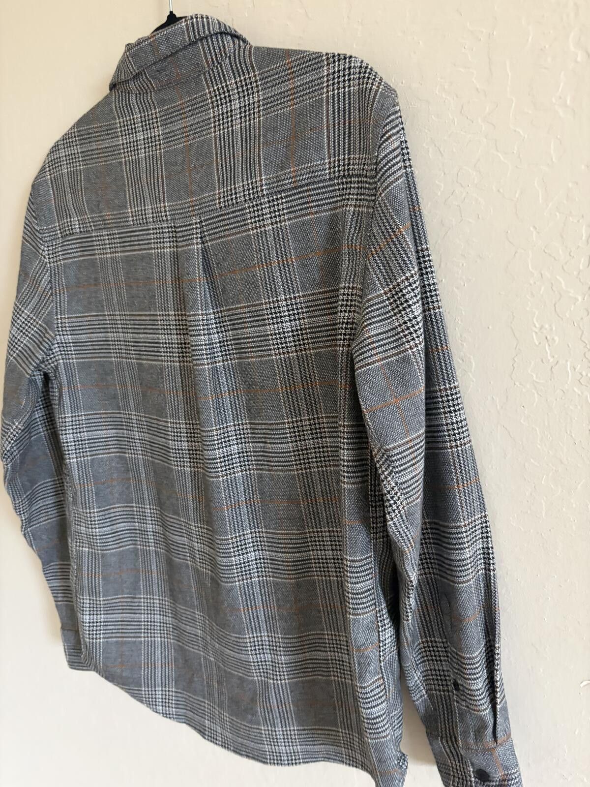 Topman Topman Gray Plaid Shirt button down Size US M / EU 48-50 / 2 - 5 Thumbnail