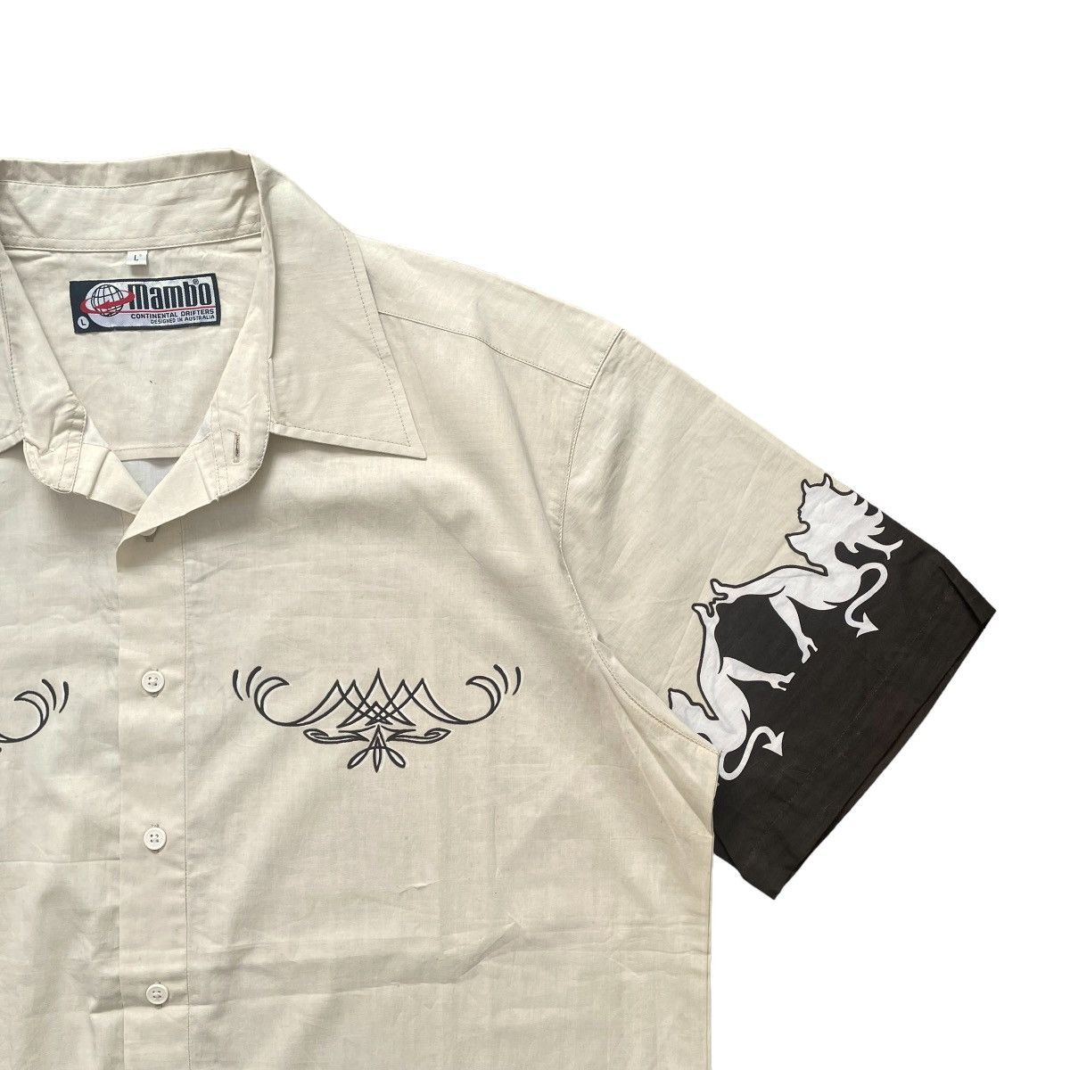 Mambo VINTAGE Y2K MAMBO BUTTON UPS SHIRT Size US L / EU 52-54 / 3 - 8 Thumbnail