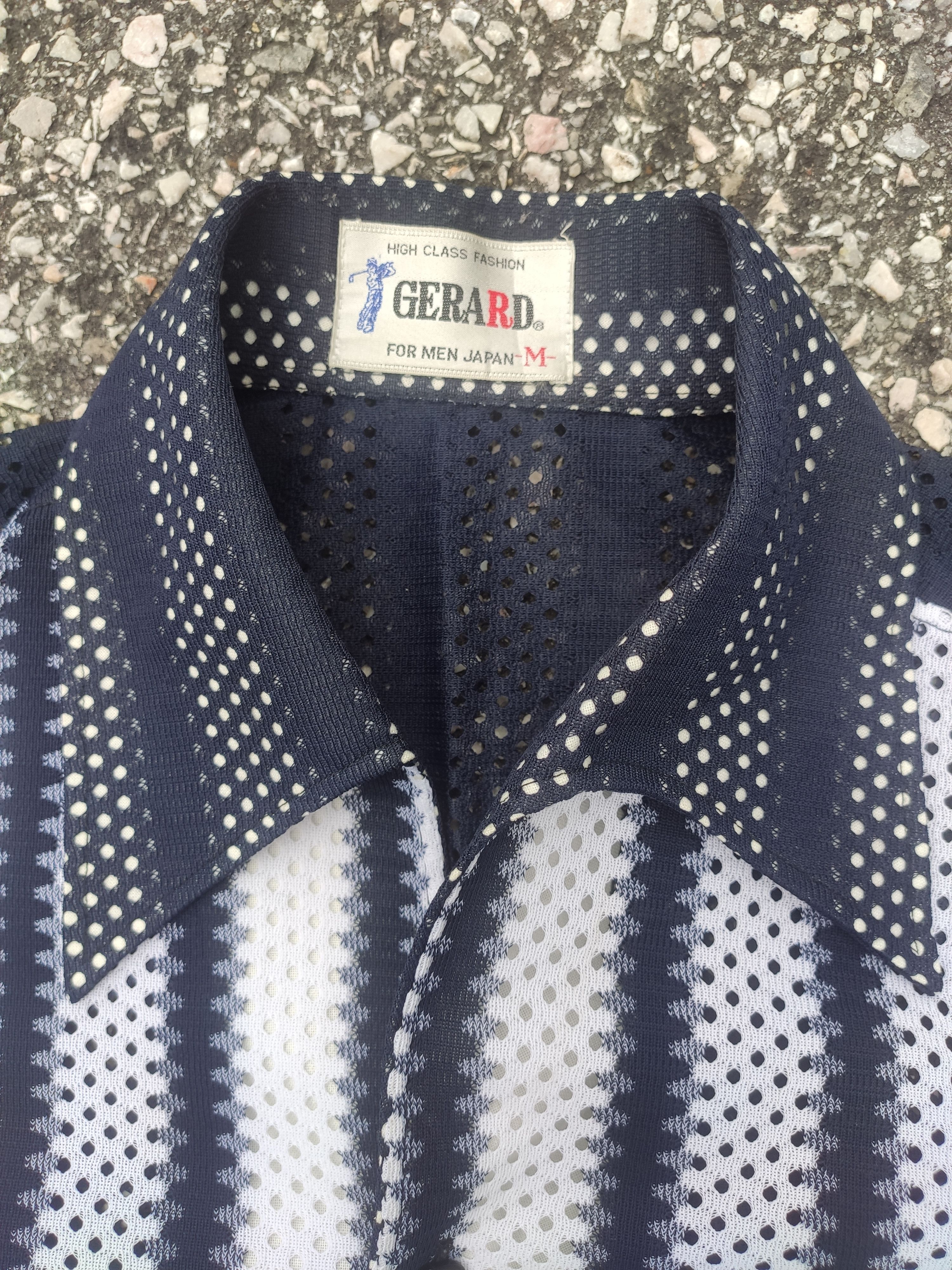 Japanese Brand × Vintage GERARD Summer Hollow Button Ups / Down Shirt Size US S / EU 44-46 / 1 - 5 Thumbnail