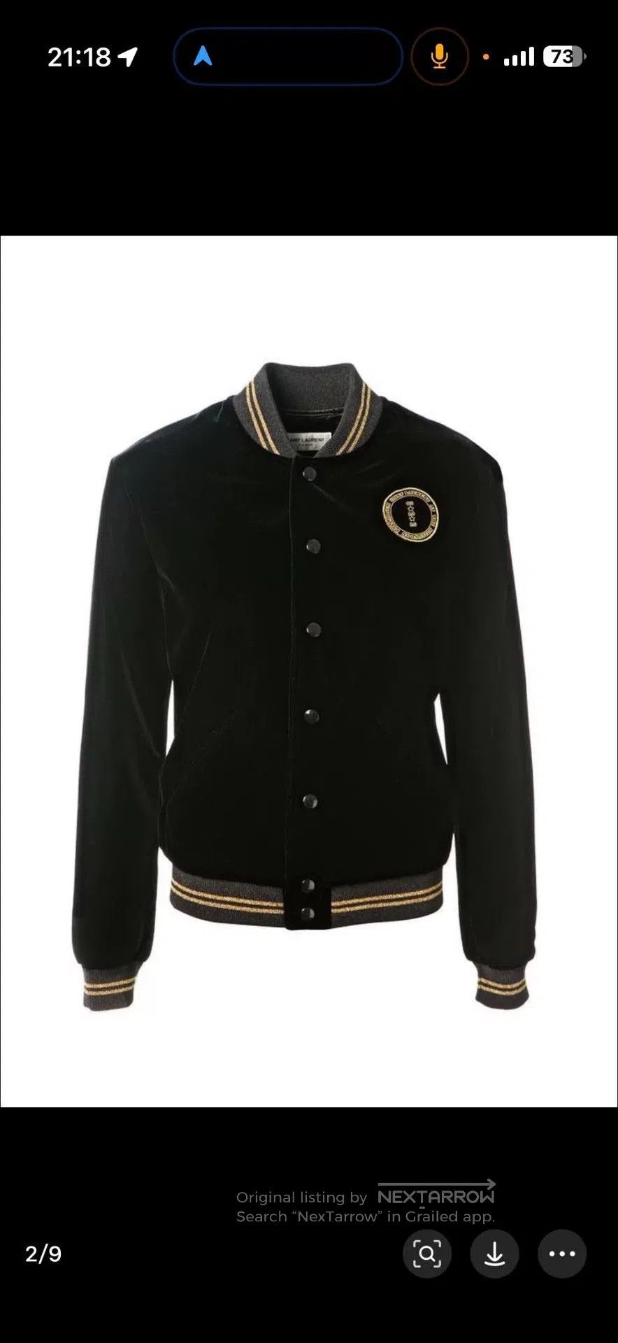 Saint Laurent Paris Saint Laurent Hollywood Limited Edition Jacket. Size US S / EU 44-46 / 1 - 8 Thumbnail