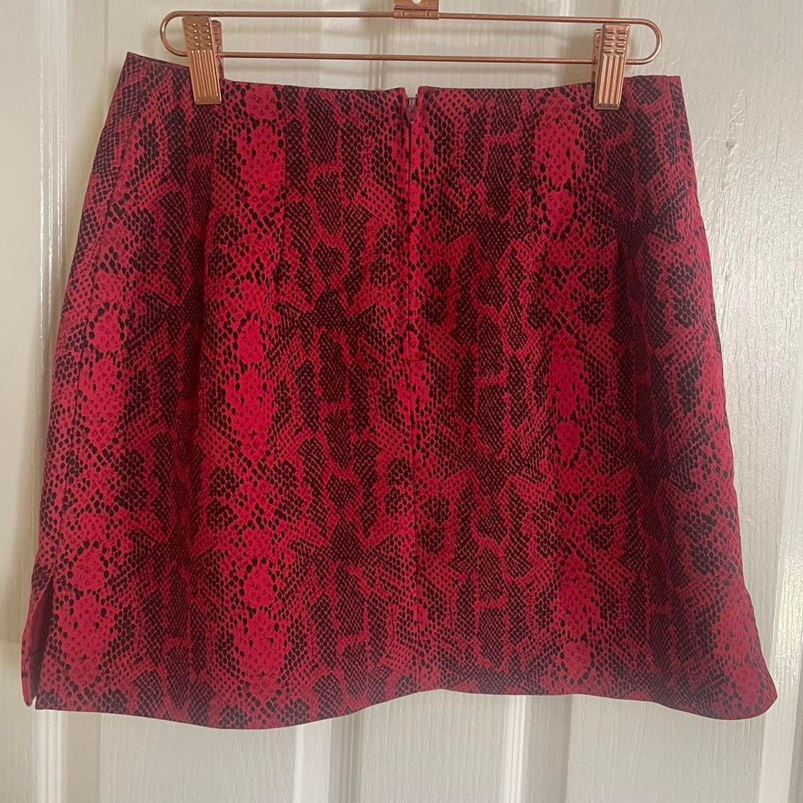 Vintage Star ccc red snake print Size 28" / US 6 / IT 42 - 2 Thumbnail