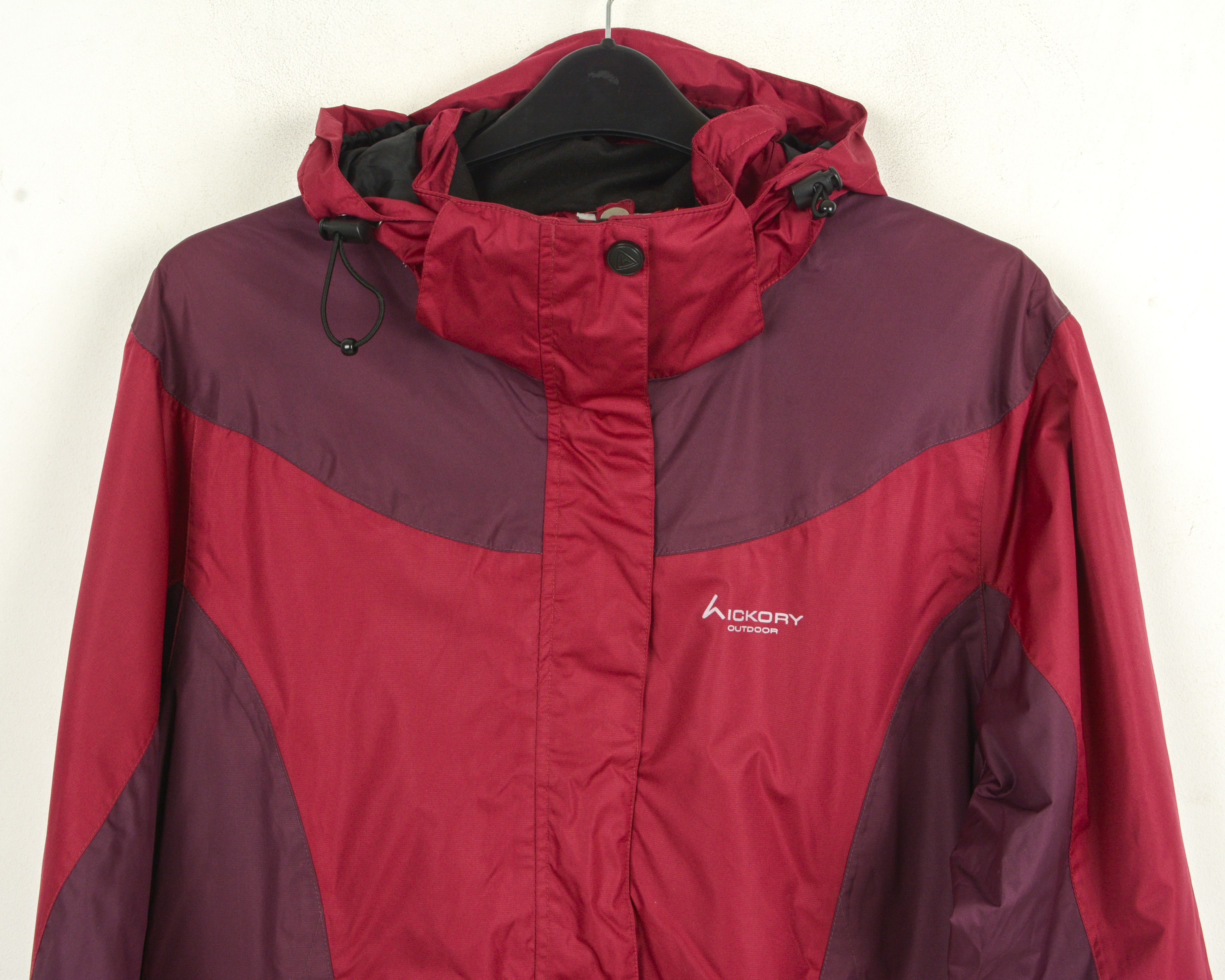 Designer Hickory Jacket Women L Coat Hooded Windbreaker Parka Active Size L / US 10 / IT 46 - 2 Thumbnail