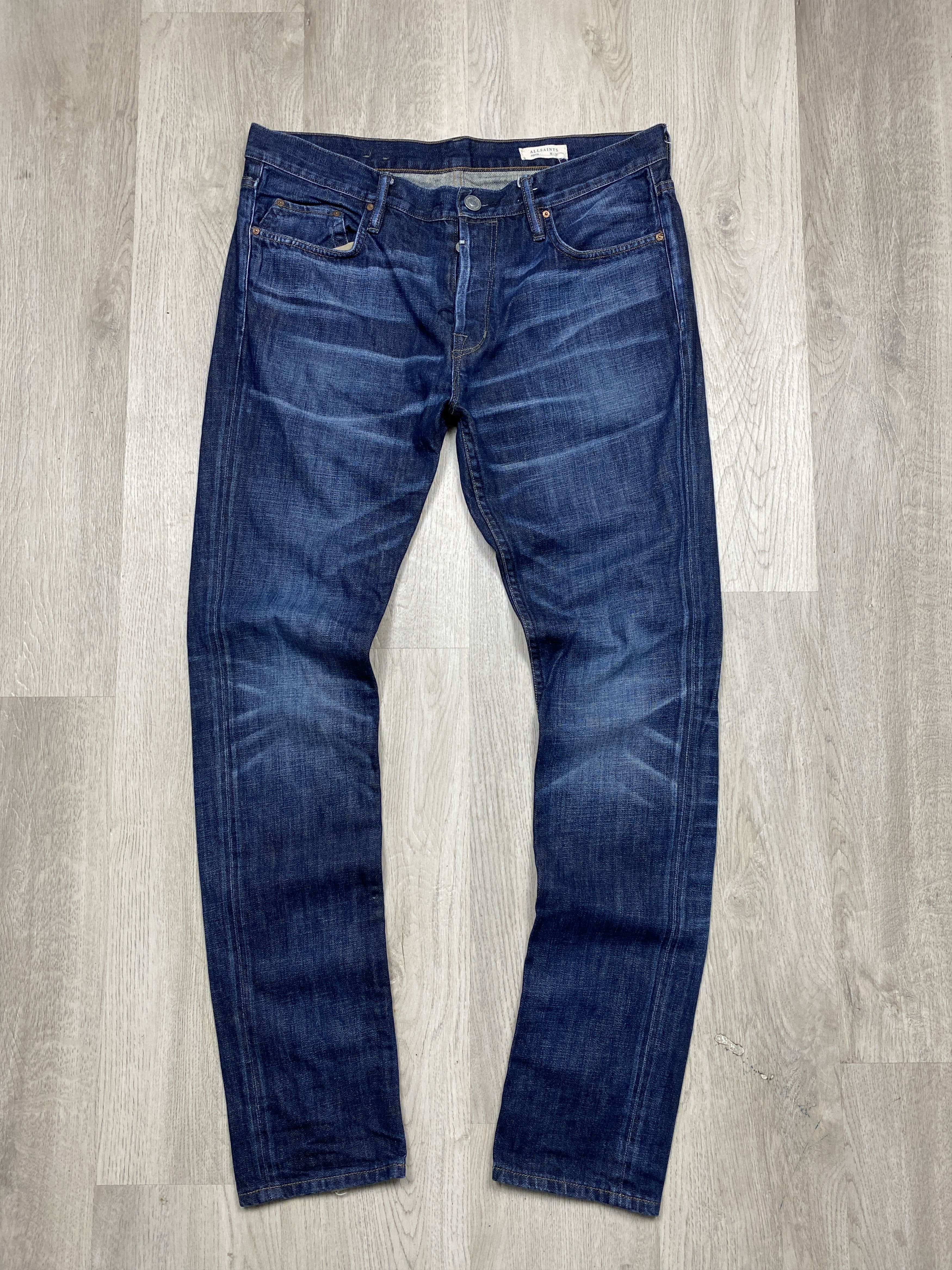 Allsaints Allsaints Hardin Pistol Vintage Mens Denim Pants Jeans Size US 32 / EU 48 - 1 Thumbnail