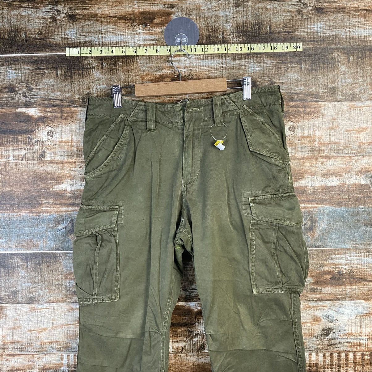 Global Work DL Global Work Green Cargo Multipocket Pants #C973 Size US 30 / EU 46 - 4 Thumbnail
