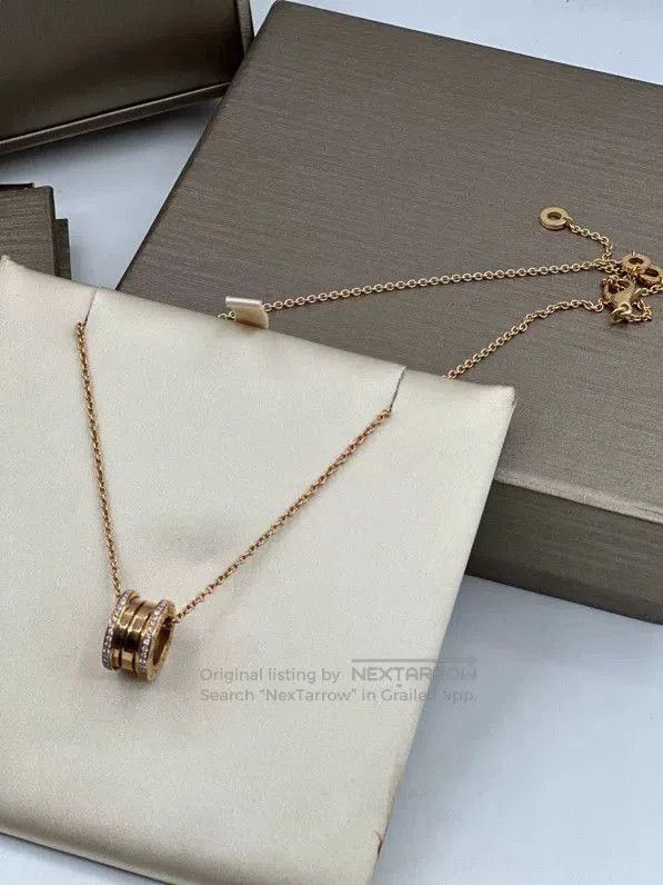 Bvlgari Bvlgari B.Zero 1 18k Rose Gold Necklace. Size ONE SIZE - 2 Thumbnail
