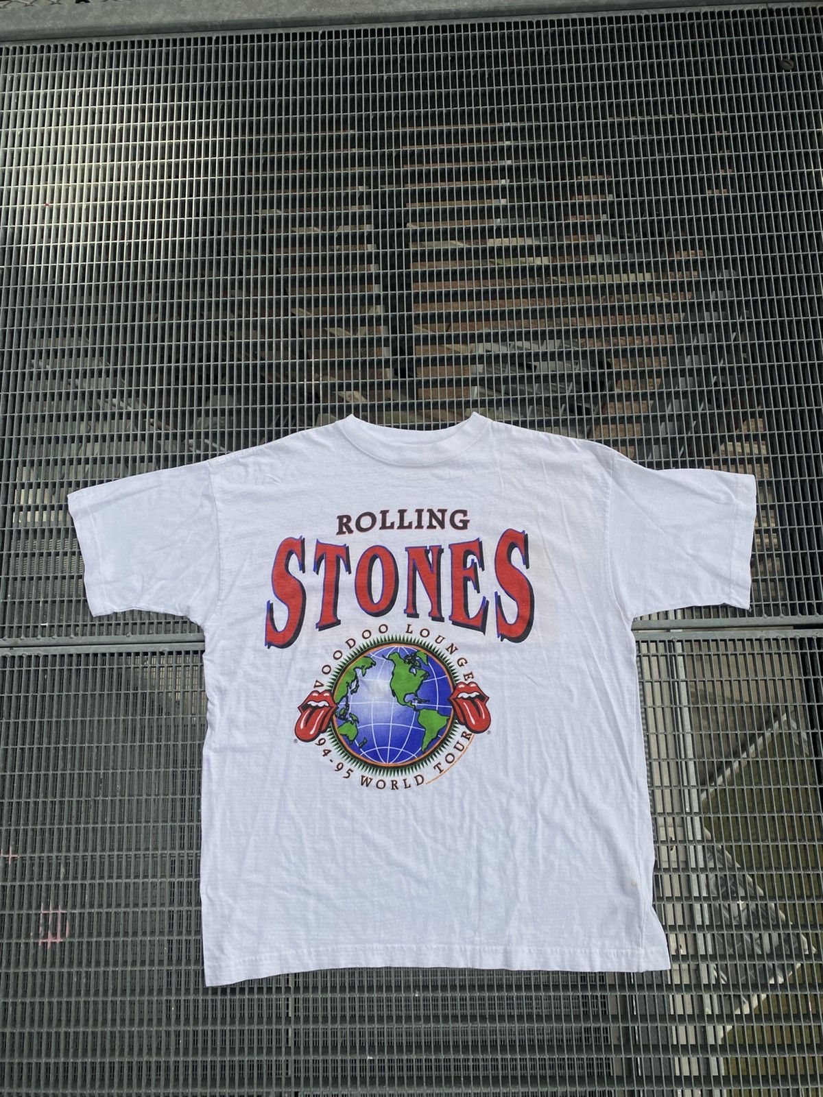 Band Tees Vintage 1994 Rolling Stones Tour Band T-Shirt Size US L / EU 52-54 / 3 - 1 Thumbnail