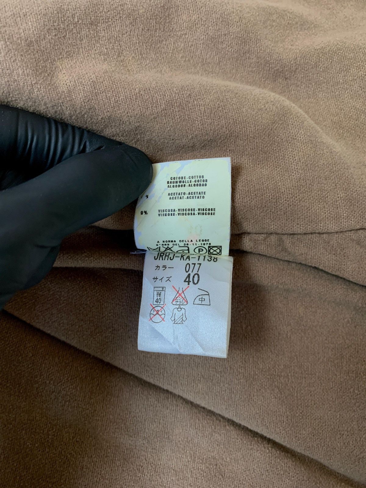 Helmut Lang FREE TAX! Vintage Cotton Military Heavy Coat Jacket Size US S / EU 44-46 / 1 - 13 Thumbnail