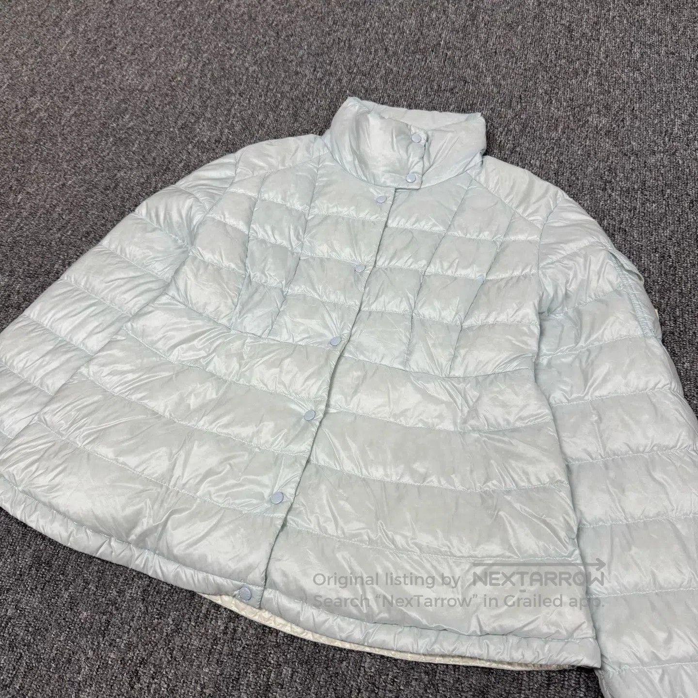 Moncler Moncler size 4 Aminia Collar-front down jacket| Size XL / US 12-14 / IT 48-50 - 4 Thumbnail