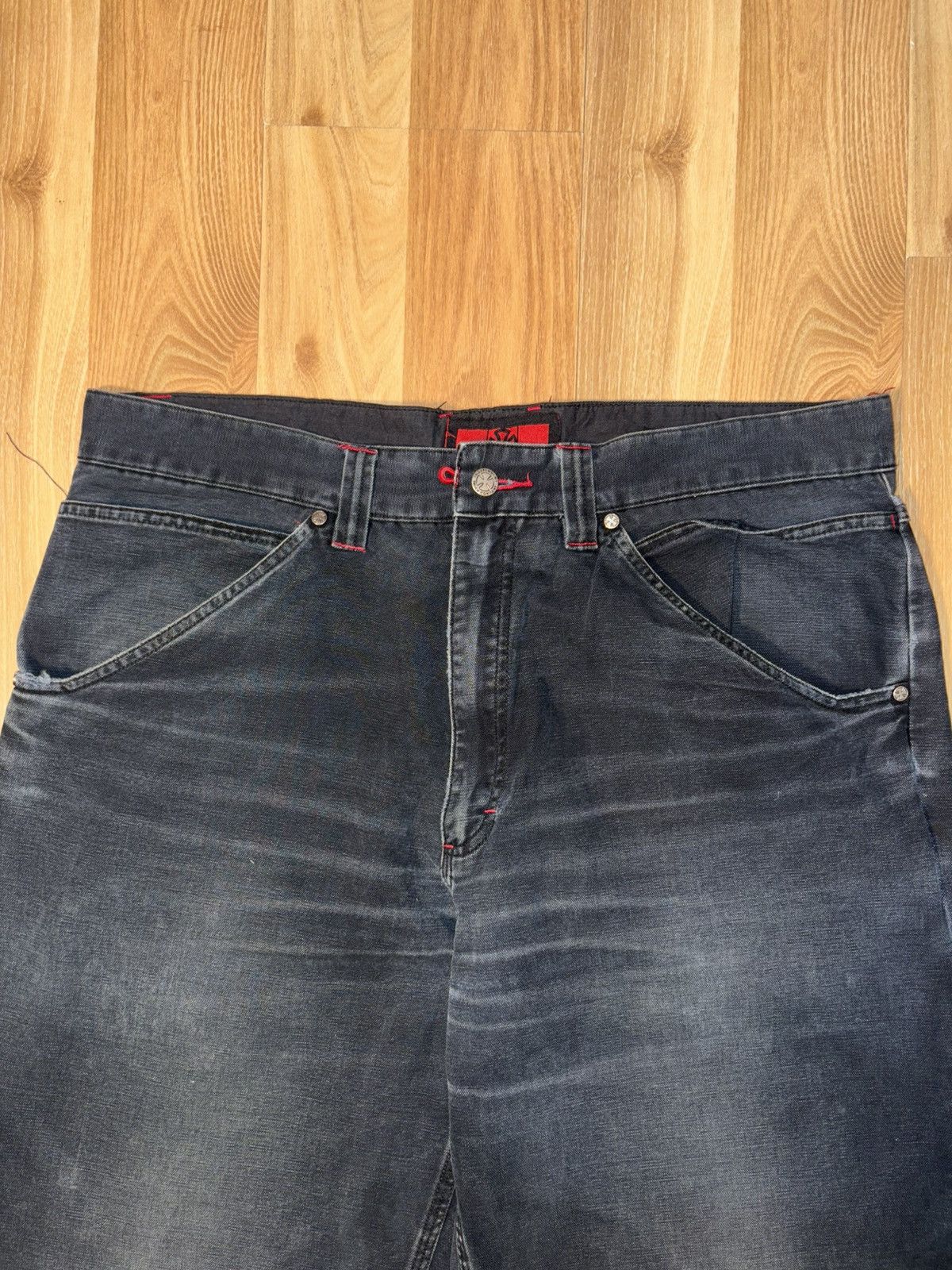 Independent Truck Co. Vtg Independent Truck Co Canvas Carpenter Pants Baggy Skate Size US 38 / EU 54 - 3 Thumbnail