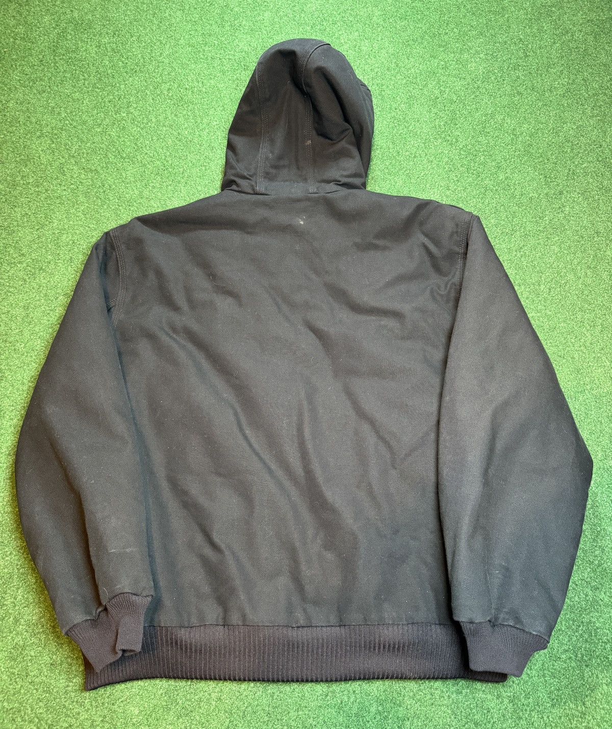 Carhartt × Vintage Vintage 90s Carhartt Black Quick Duck Detroit Jacket Size US XL / EU 56 / 4 - 3 Thumbnail